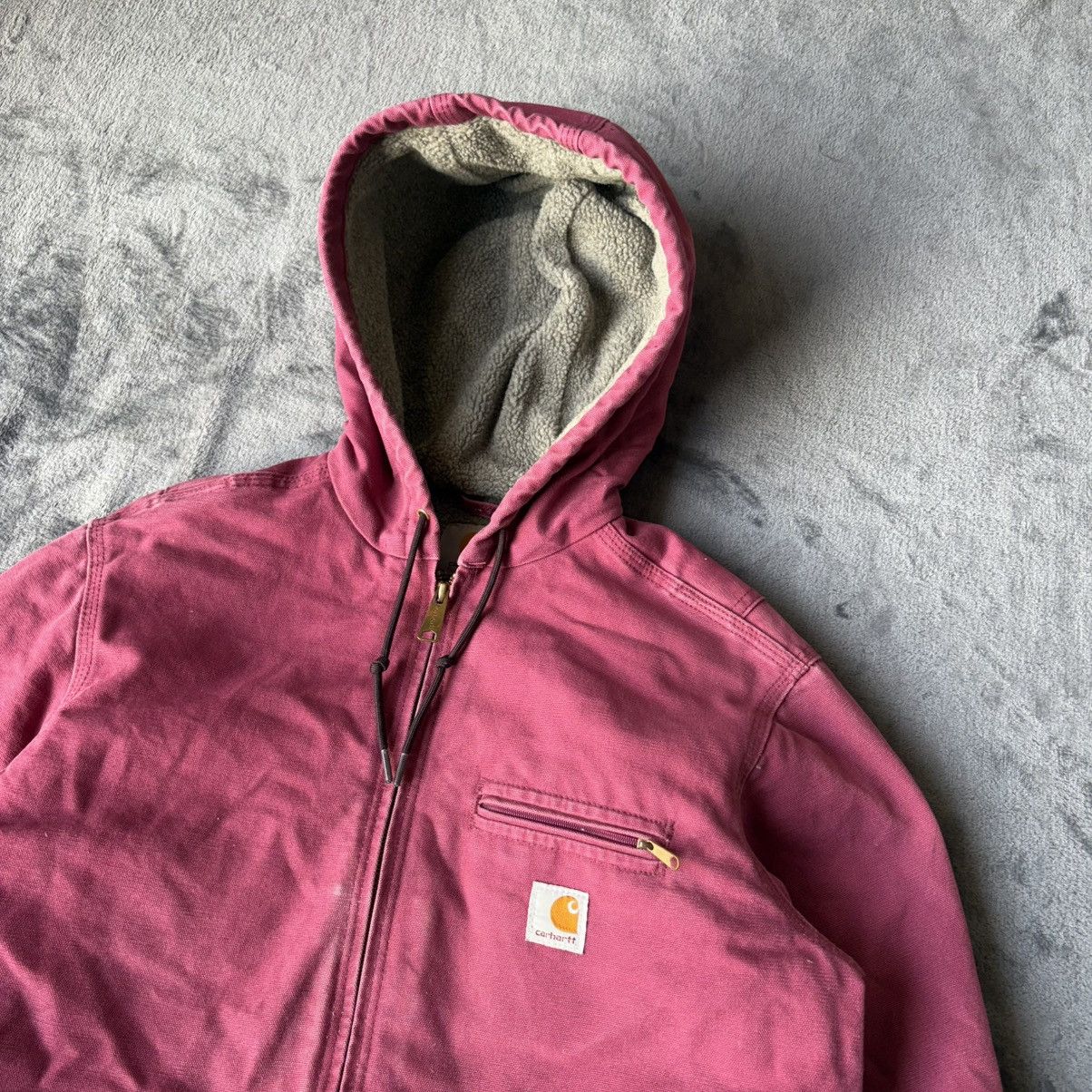 Carhartt WJ141 648 PINK CARHARTT CANVAS JACKET Size US M / EU 48-50 / 2 - 3 Thumbnail