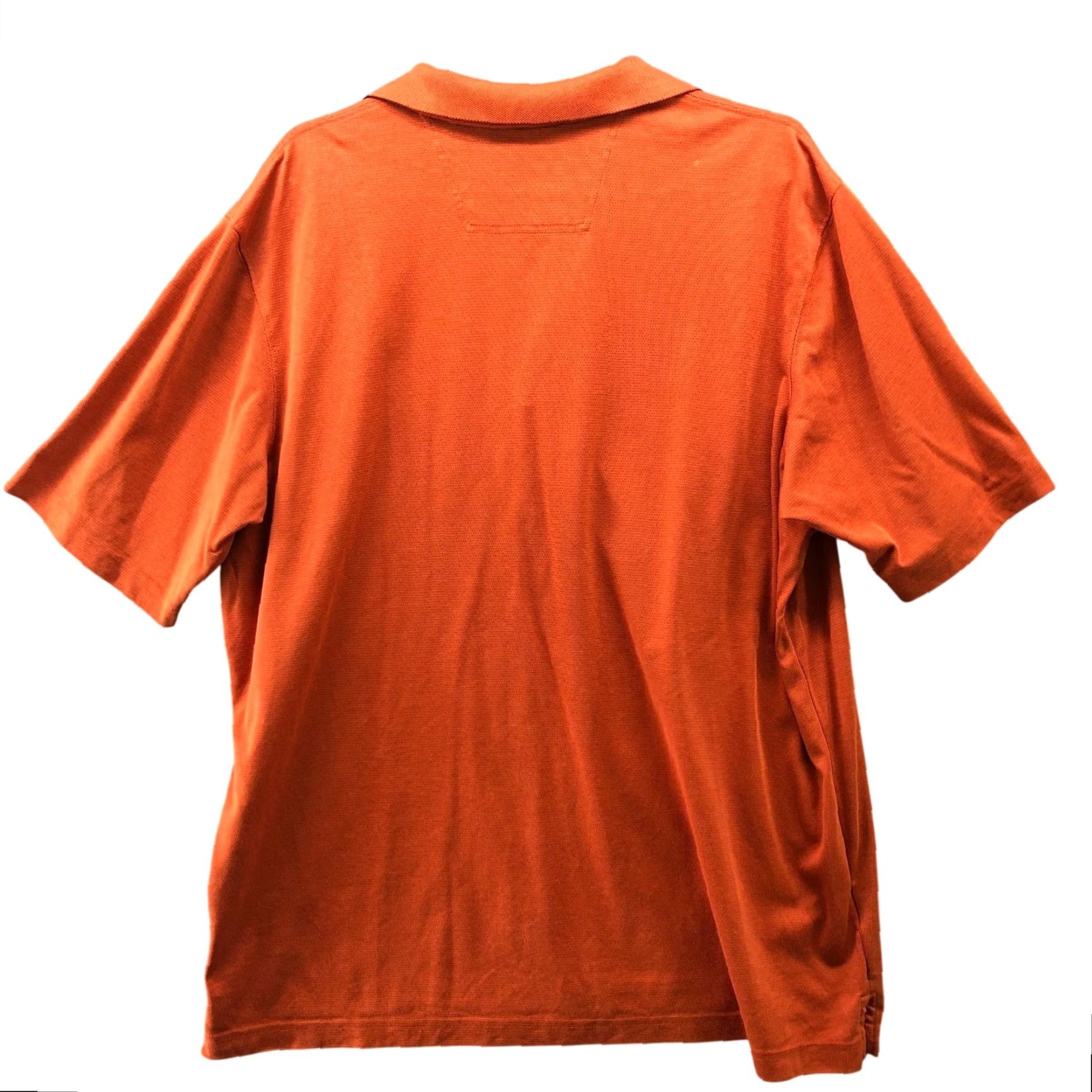 Eddie Bauer Eddie Bauer Performance Polo Shirt Mens LT Orange Short Sleeve Active Pima Size US L / EU 52-54 / 3 - 2 Thumbnail