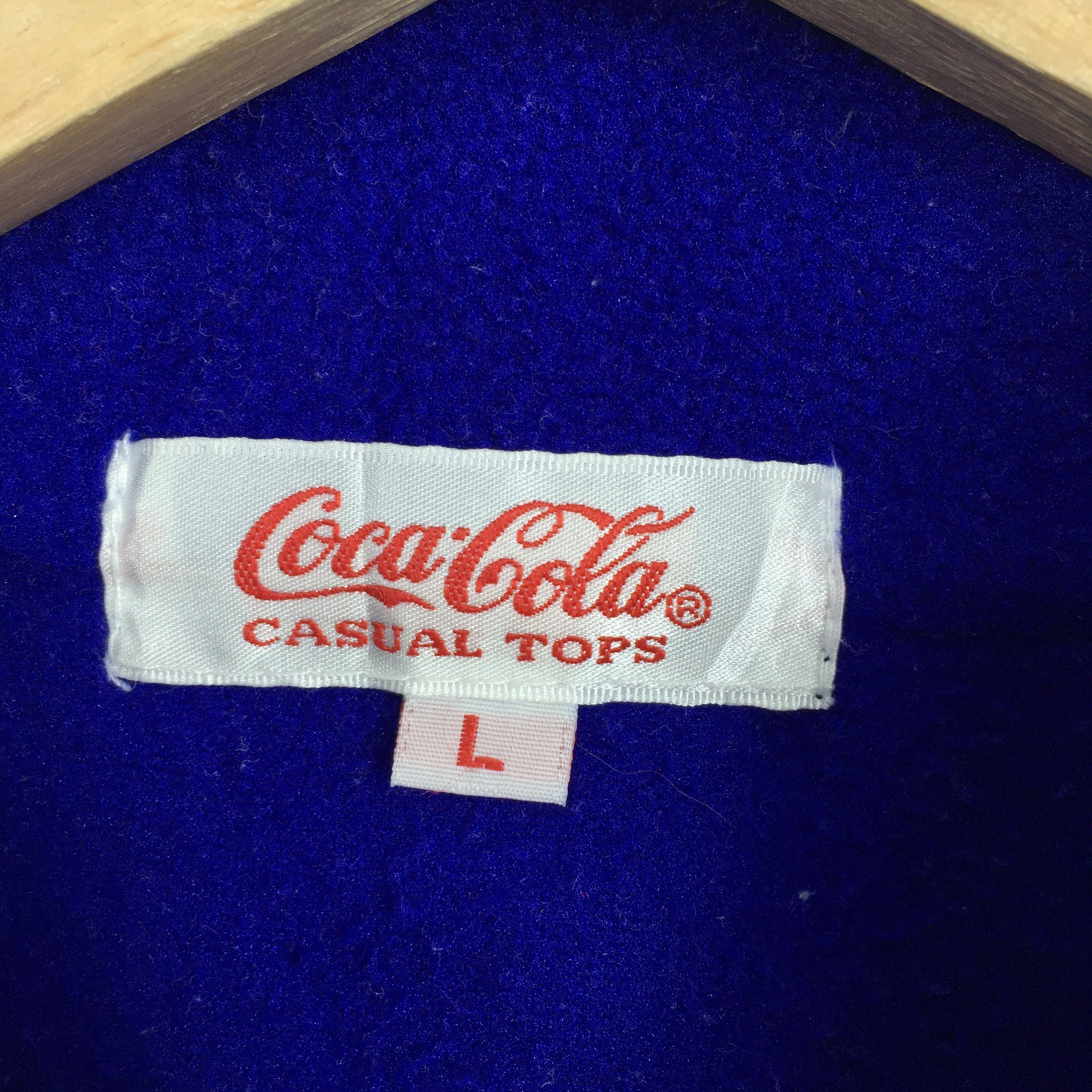 Coca Cola × Vintage Vintage Coca Cola Sports Fleece Sweatshirt Large Size US L / EU 52-54 / 3 - 4 Thumbnail