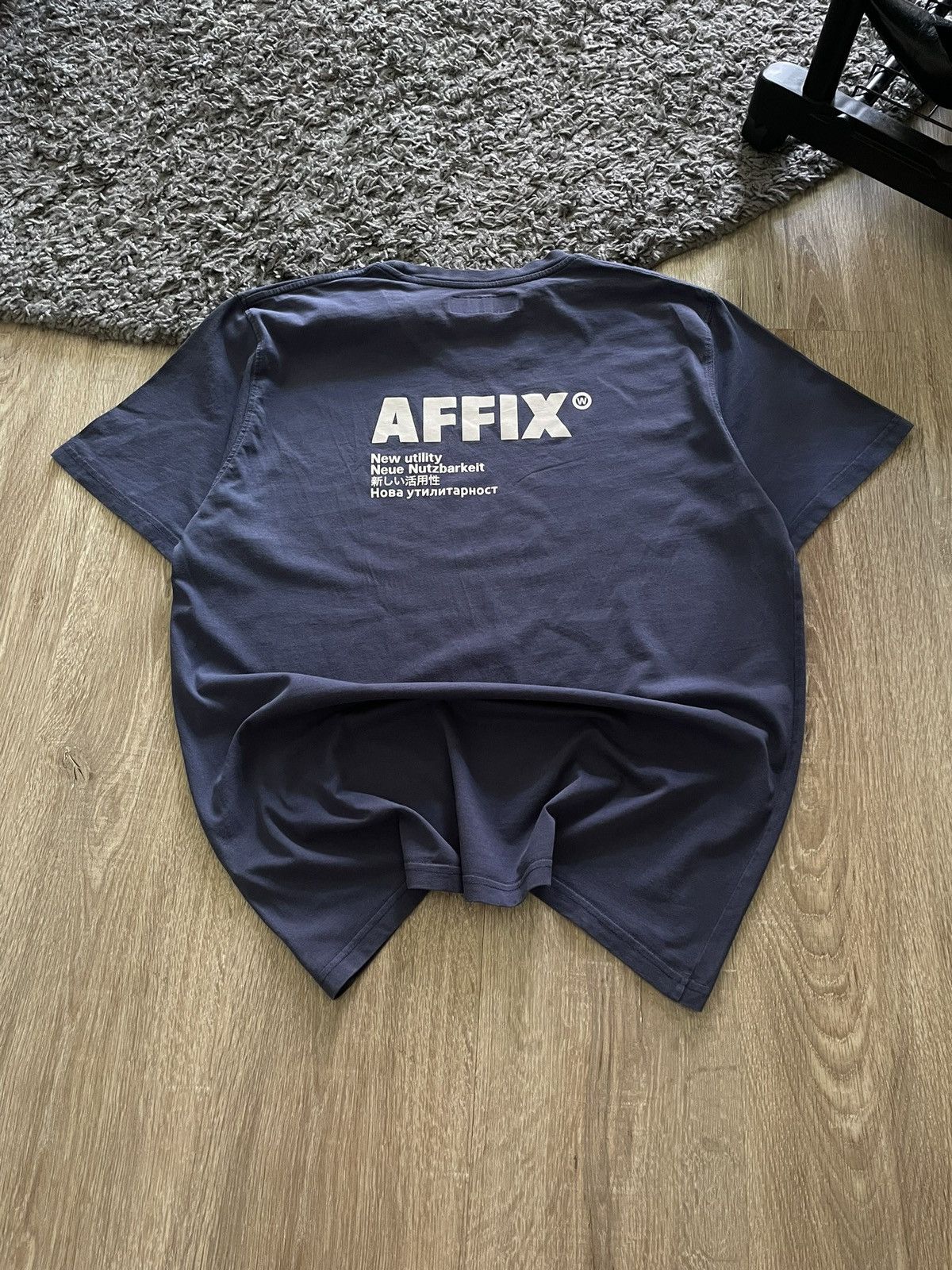 AFFXWRKS Rare Affix Works Standardised Logo New Utility T Shirt Size US XL / EU 56 / 4 - 1 Thumbnail