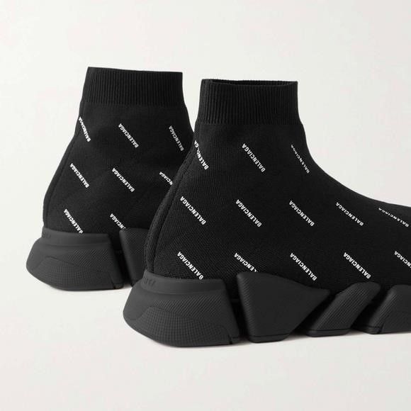 Balenciaga 💯 - New Authentic Balenciaga Speed 2.0 LT Logo Sock Sneaker Size US 13 / EU 46 - 10 Thumbnail