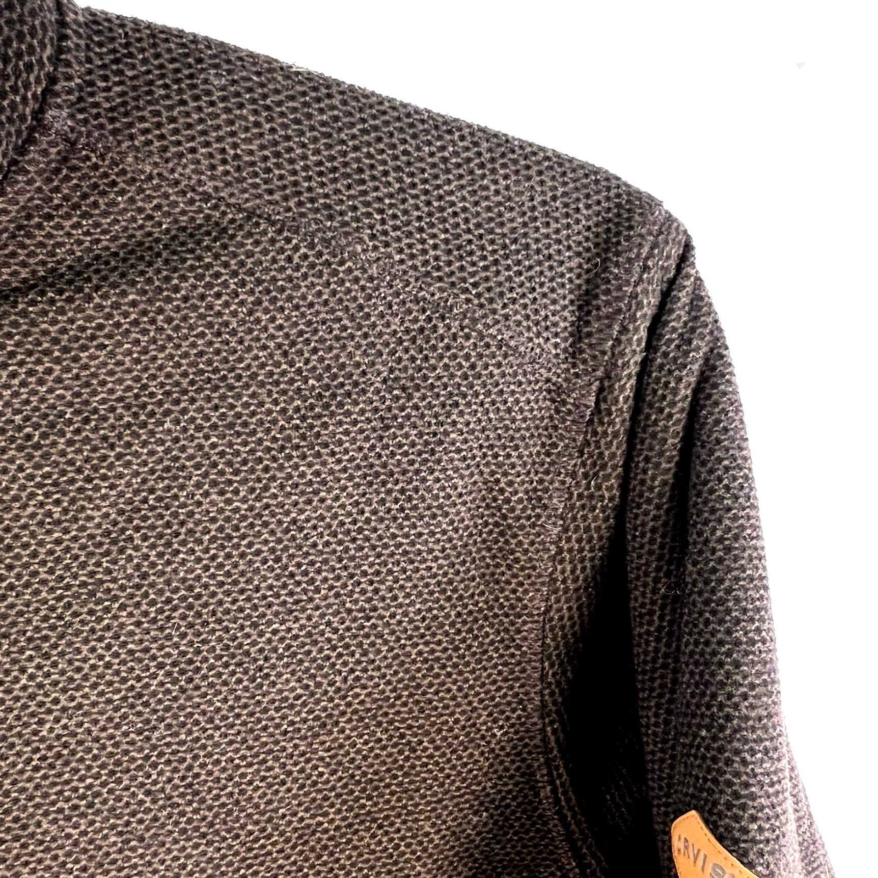 Orvis Orvis 1/4 Zip Pullover Sherpa Lined Sweatshirt Mens 2XL Brown Knit Polyester Logo Zipper Fisherman Running/Outdoor Theme Size US XXL / EU 58 / 5 - 2 Thumbnail