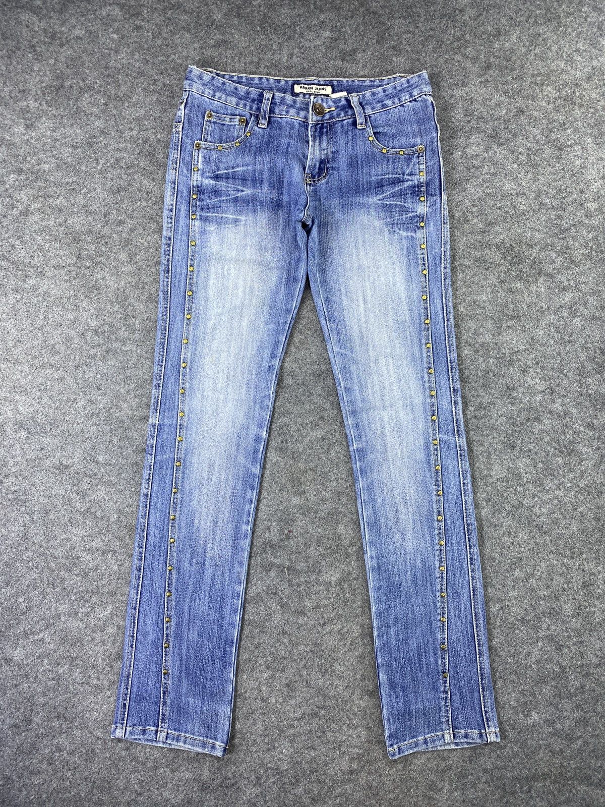 Japanese Brand Japanese Brand Karen Blue Wash Jeans - J1023 Size 29" - 1 Thumbnail