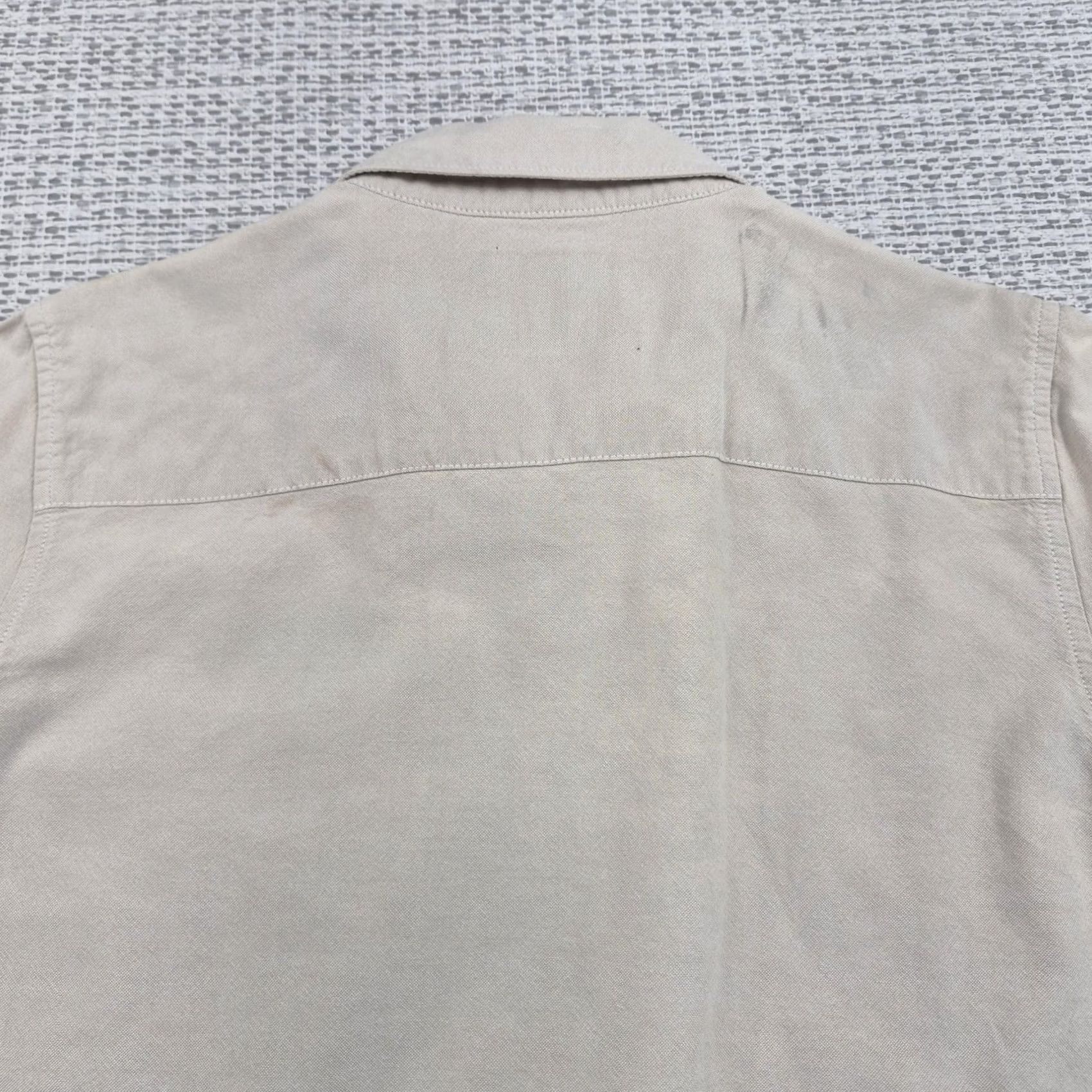 Wrangler Wrangler Button Up Shirt Adult Small Beige Long Sleeve Western Embroidered Shirts Casual Workwear Size US S / EU 44-46 / 1 - 7 Thumbnail