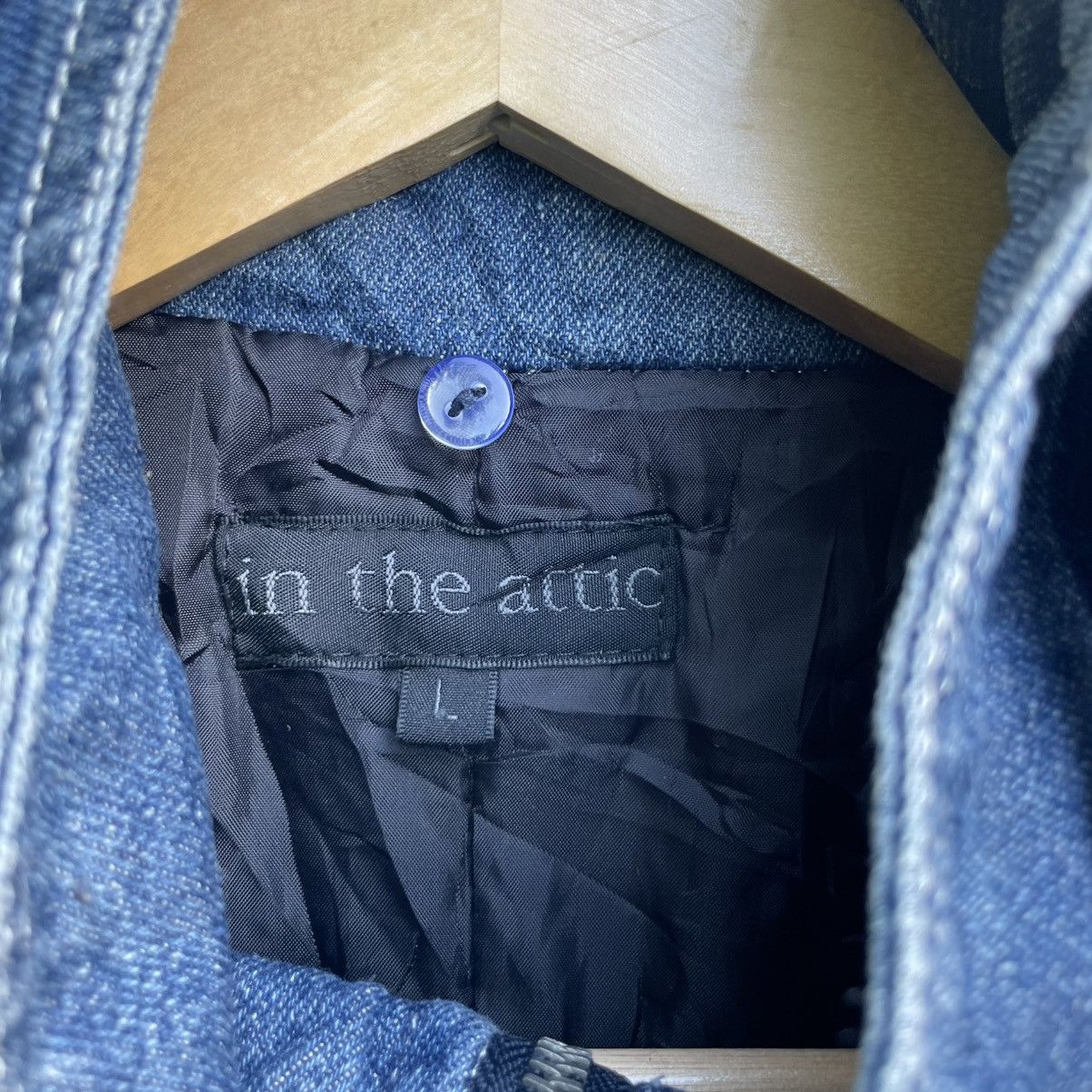 In The Attic 💥Japanese Brand In The Attic Biker Jacket Size US M / EU 48-50 / 2 - 7 Thumbnail