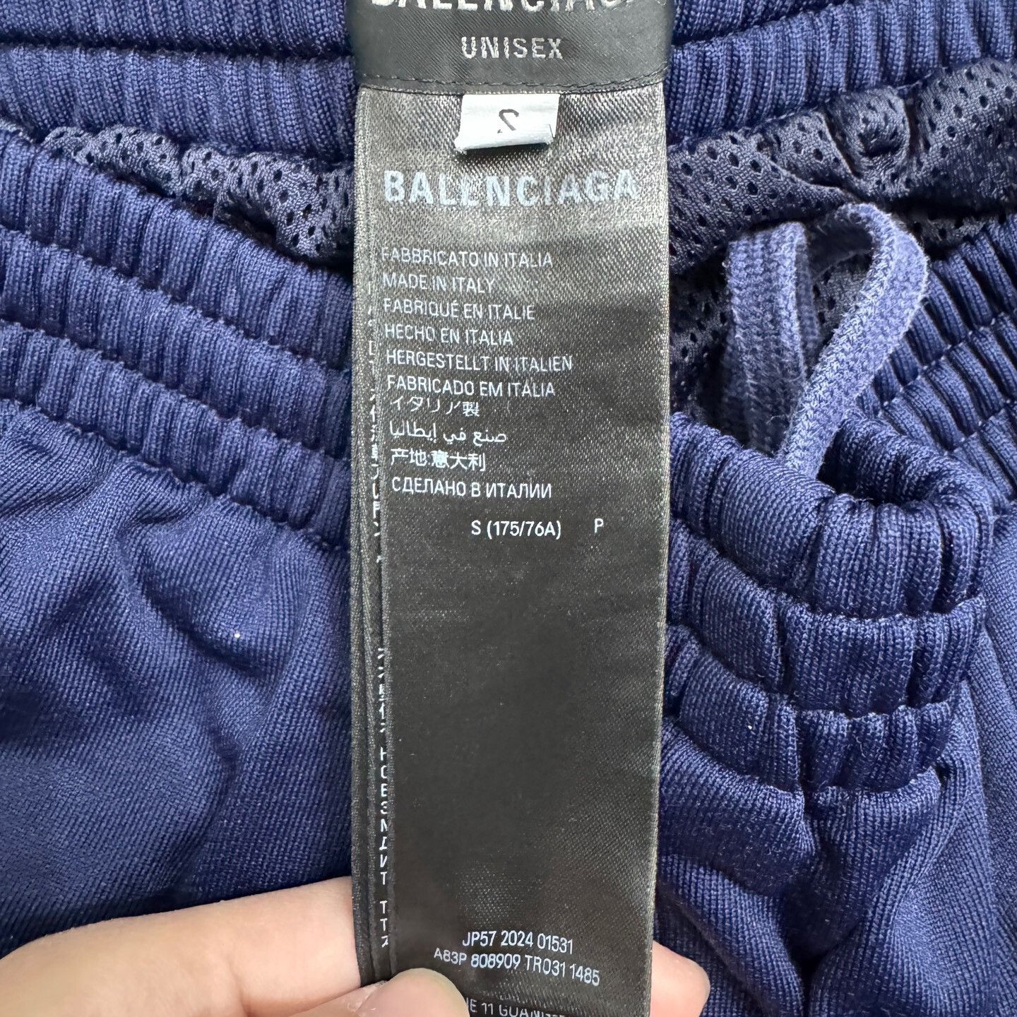 Balenciaga balenciaga double-layer sport pants in gray Size US 26 / EU 42 - 3 Thumbnail