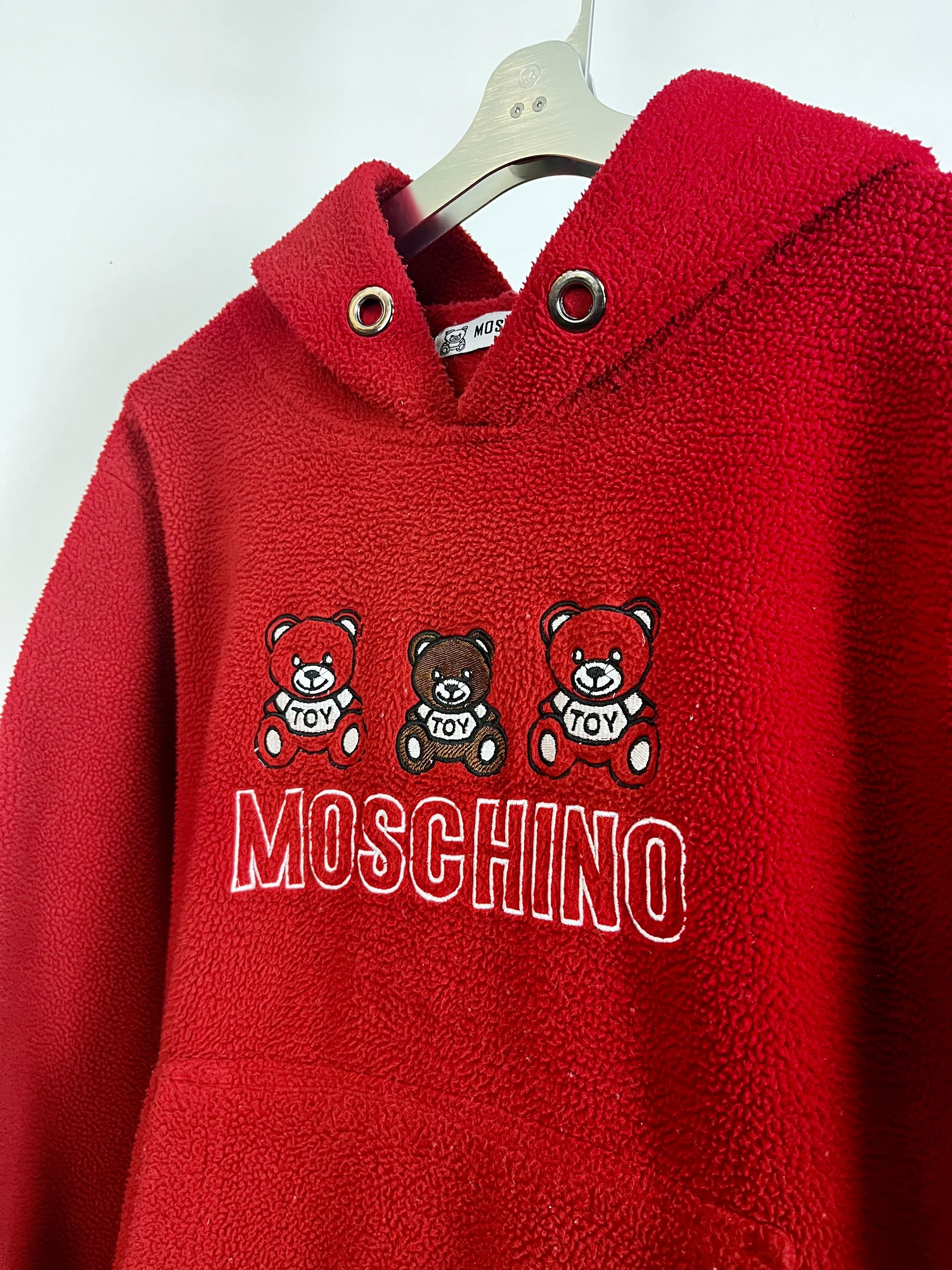 Moschino Moschino Medium Pile Fleece Hoodie Size M / US 6-8 / IT 42-44 - 1 Thumbnail