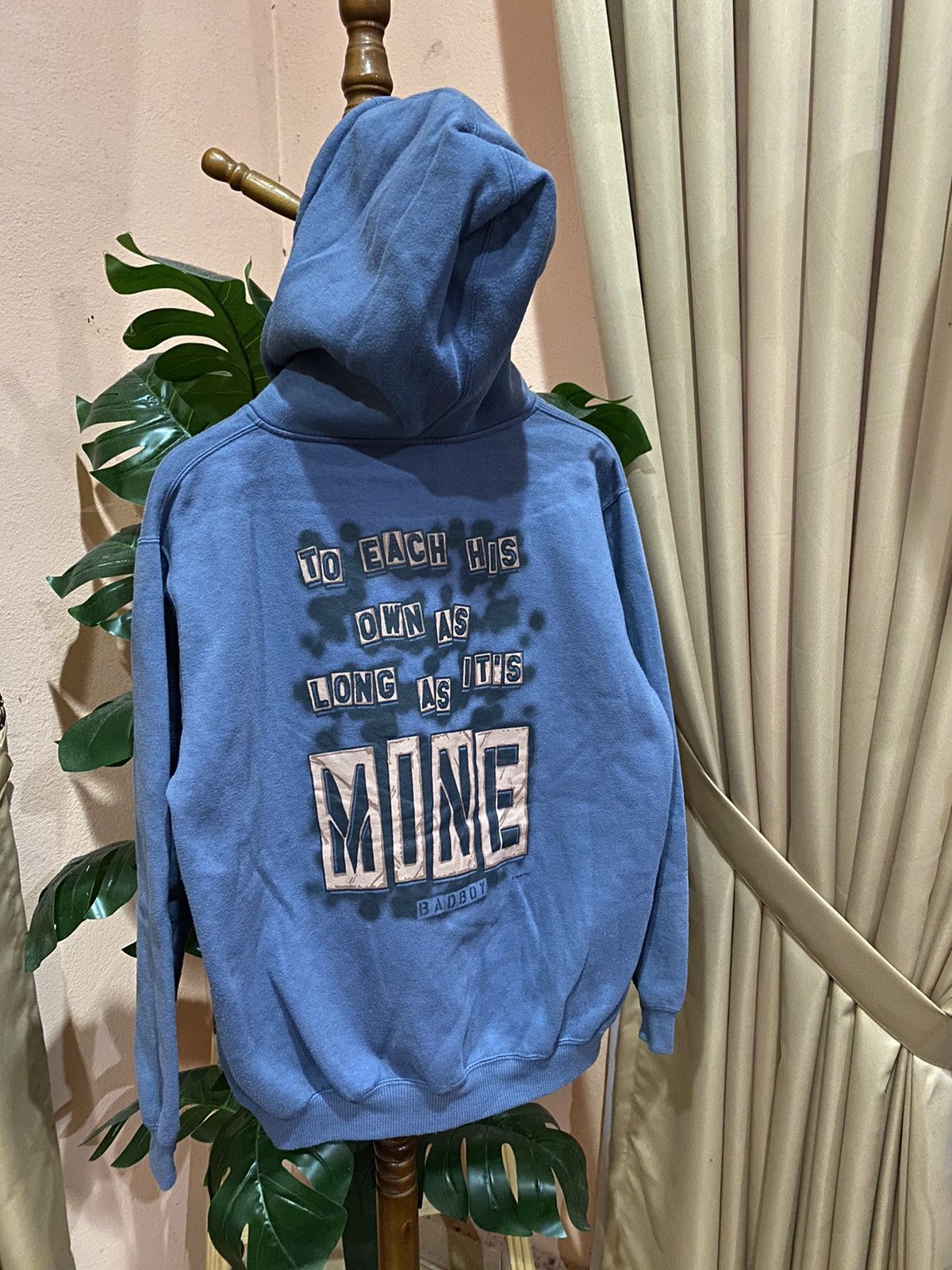 Vintage Vintage Bad Boy Hoodie – To Each His Own – 90s Streetwear Size US M / EU 48-50 / 2 - 7 Thumbnail