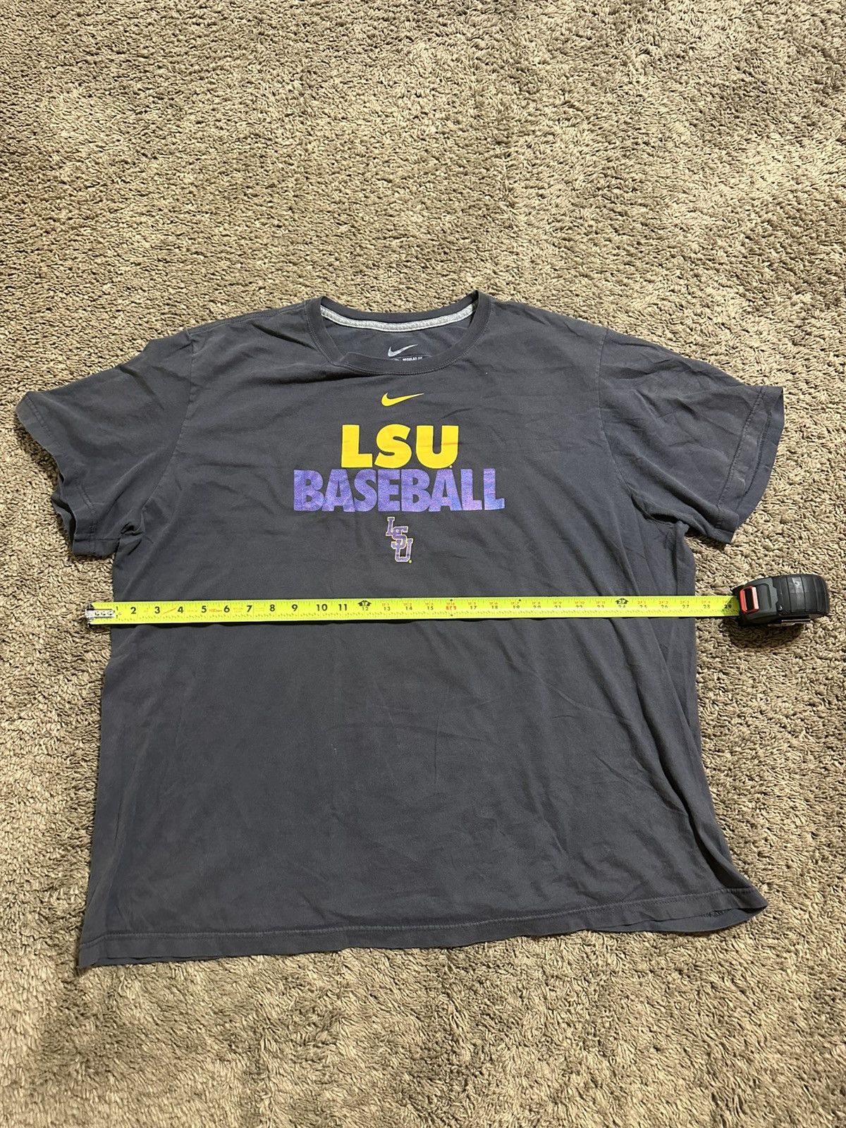 NCAA Vintage Nike NCAA LSU tigers “baseball” shirt 00s size 3XL Size US XXL / EU 58 / 5 - 4 Thumbnail