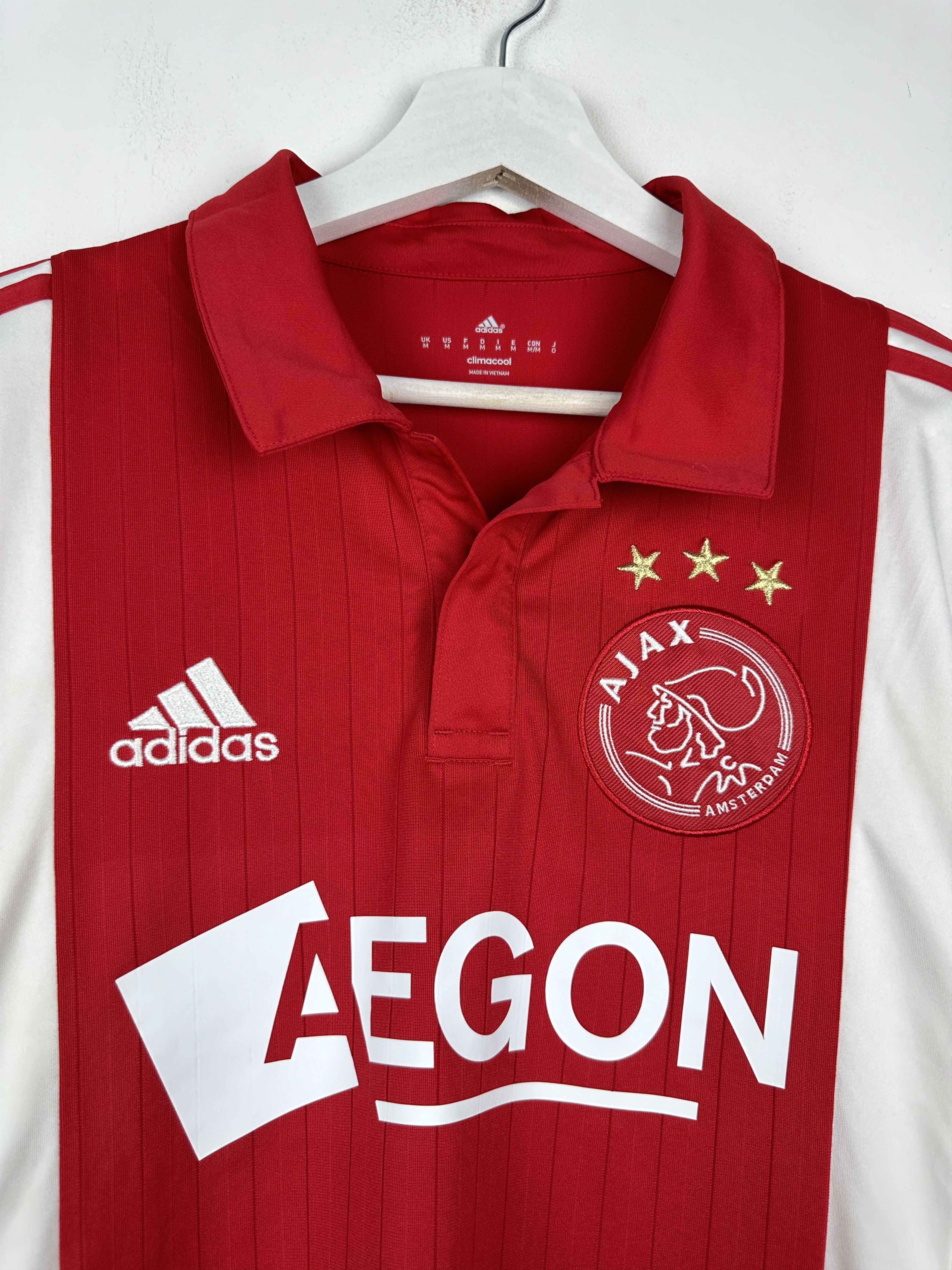 Adidas Ajax Amsterdam 2014 Home Soccer Jersey Football Shirt Size US M / EU 48-50 / 2 - 3 Thumbnail