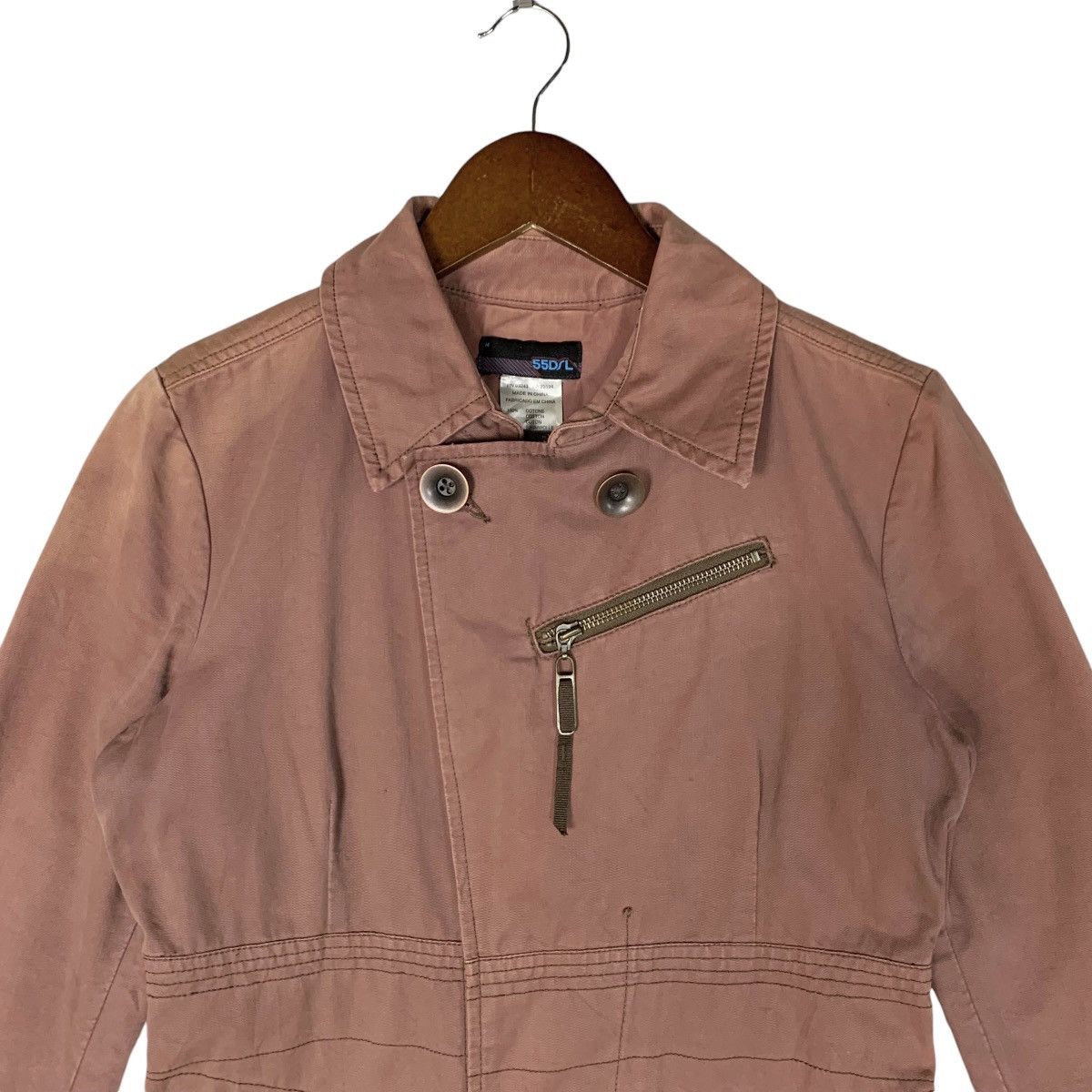 55DSL × Diesel Vintage 55 Dsl Collar Button Up Trench Coat Size S Size S / US 4 / IT 40 - 2 Thumbnail