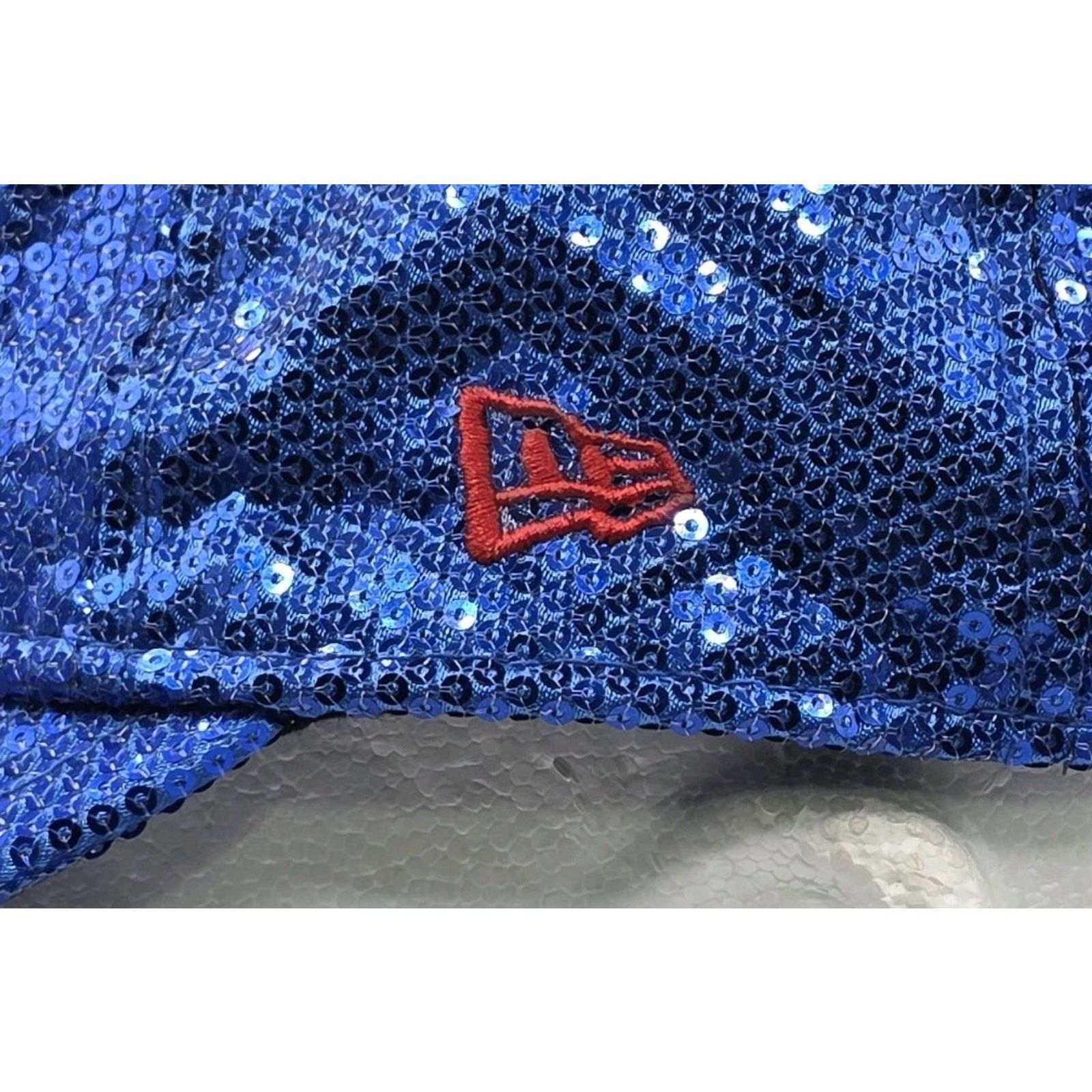 New Era Pink Chicago Cubs Sequin Blue MLB Cap Hat New Era StrapBack Size ONE SIZE - 7 Thumbnail