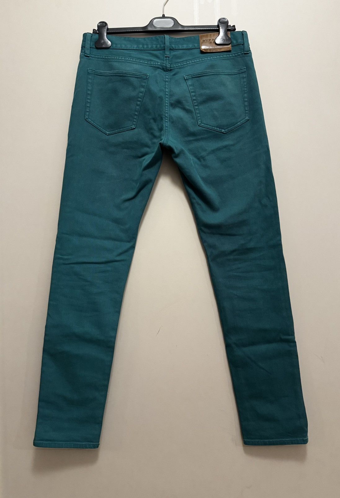 Burberry Burberry Brit Slim Fit Jeans - Teal / Emerald Green Size US 32 / EU 48 - 2 Thumbnail