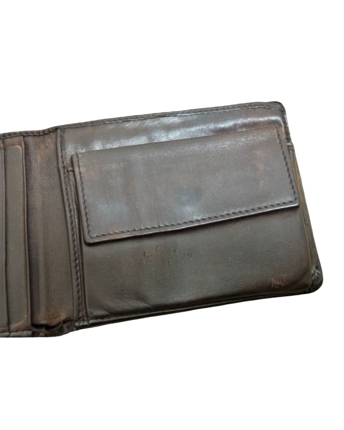 Gucci 🇮🇹MADE IN ITALY🇮🇹 GUCCI Leather Wallet Size ONE SIZE - 4 Thumbnail