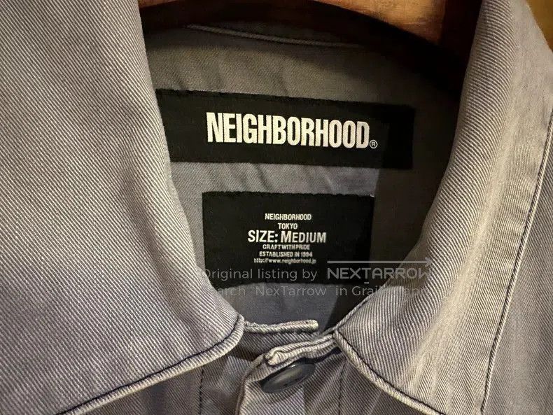 Neighborhood Neighborhood Light Gray Blue Jacket. Size US L / EU 52-54 / 3 - 5 Thumbnail