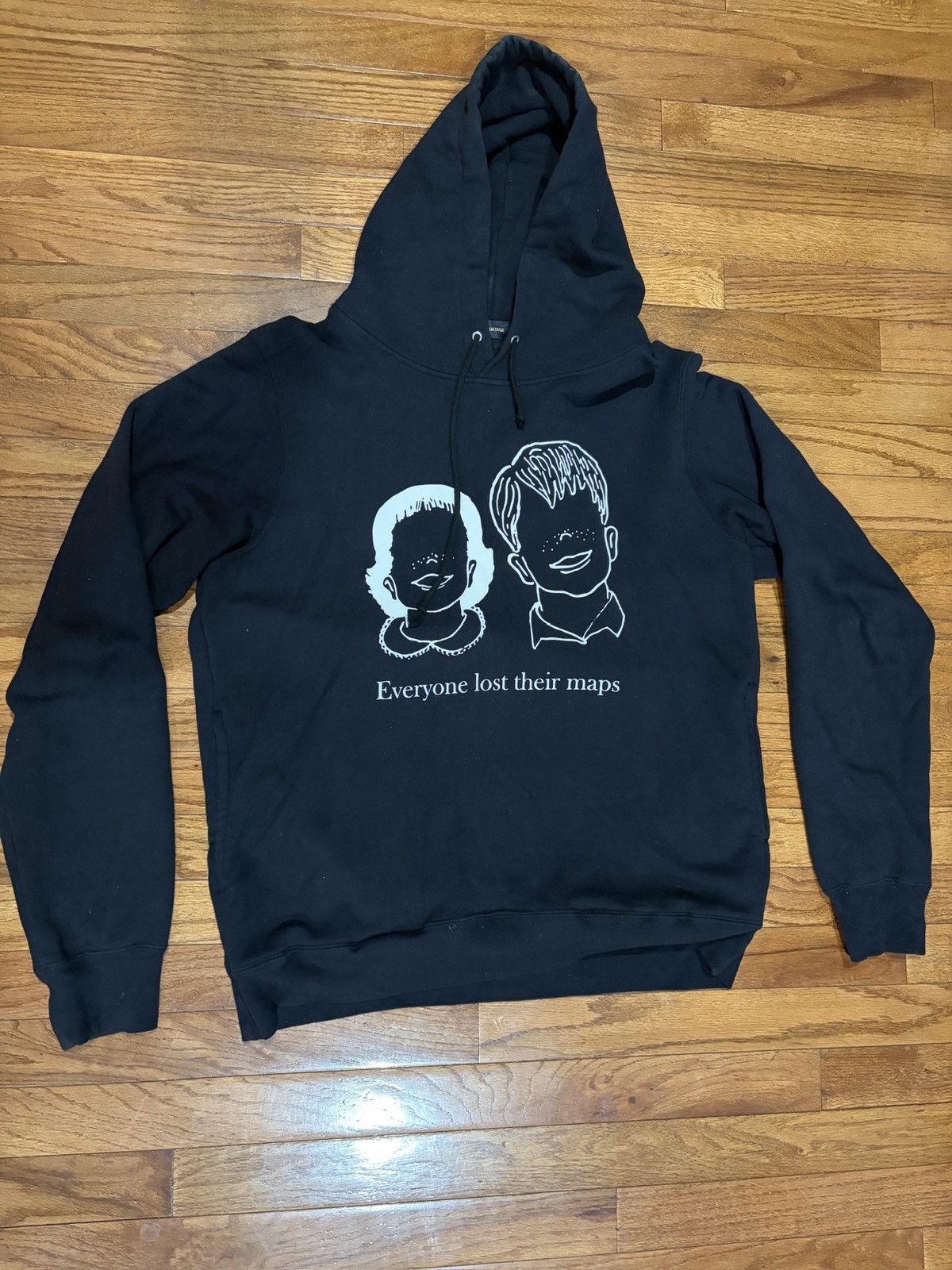 UNDERCOVER ボロリブ BIGスウェット lost their maps Undercover Undercover Everyone Lost Their Maps | Grailed