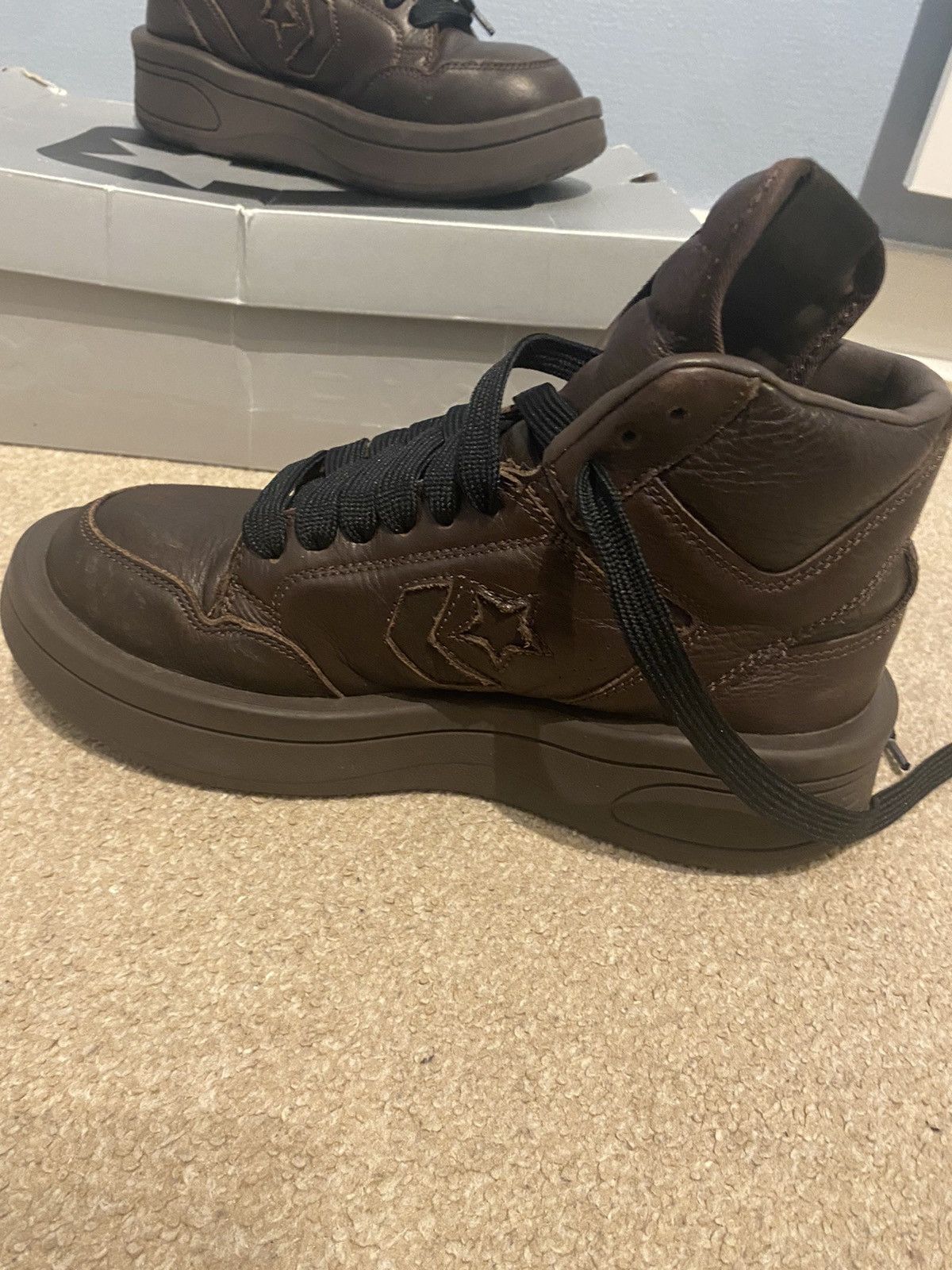 Converse × Rick Owens Drkshdw Rick owens x Convers turbowpn Size US 6 / EU 39 - 5 Thumbnail