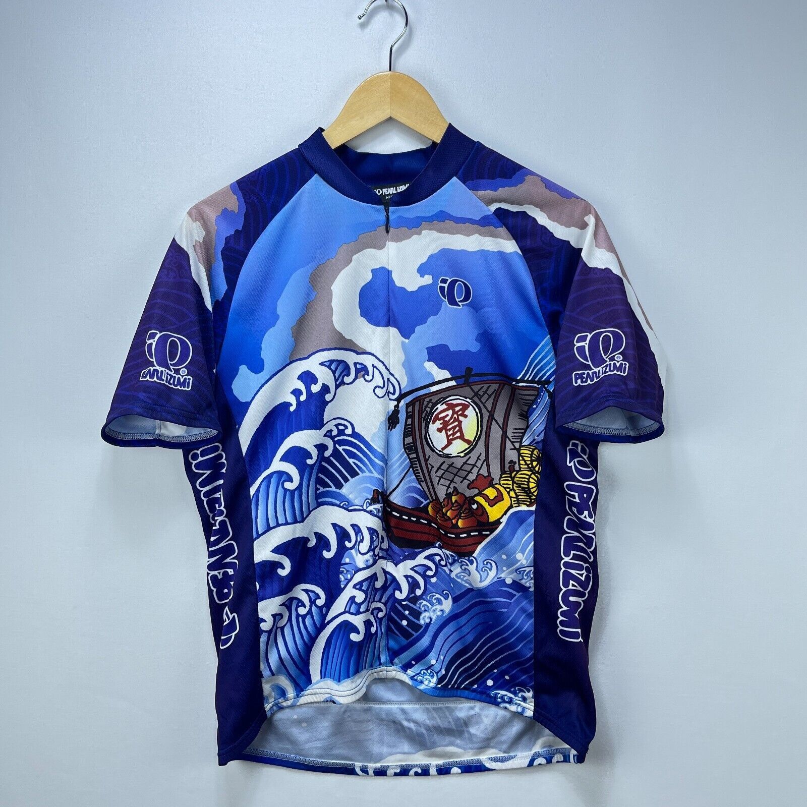 PEARL iZUMi × Vintage Vintage Pearl Izumi Cycling Jersey Medium Cyclist Japanese Size US M / EU 48-50 / 2 - 1 Thumbnail