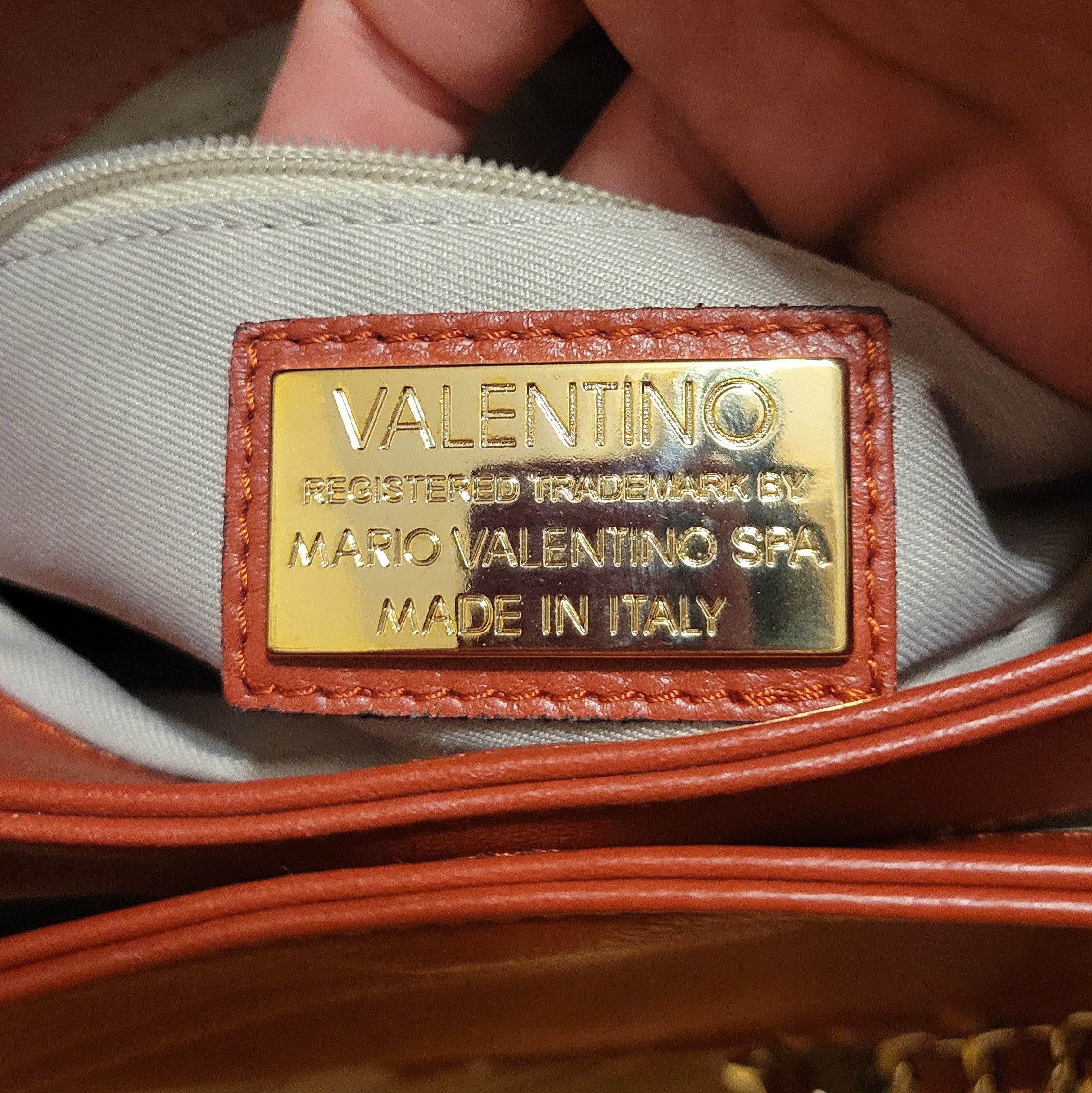Mario Valentino Valentino by Mario Valentino Rita Purse in Brick Red Size ONE SIZE - 6 Thumbnail