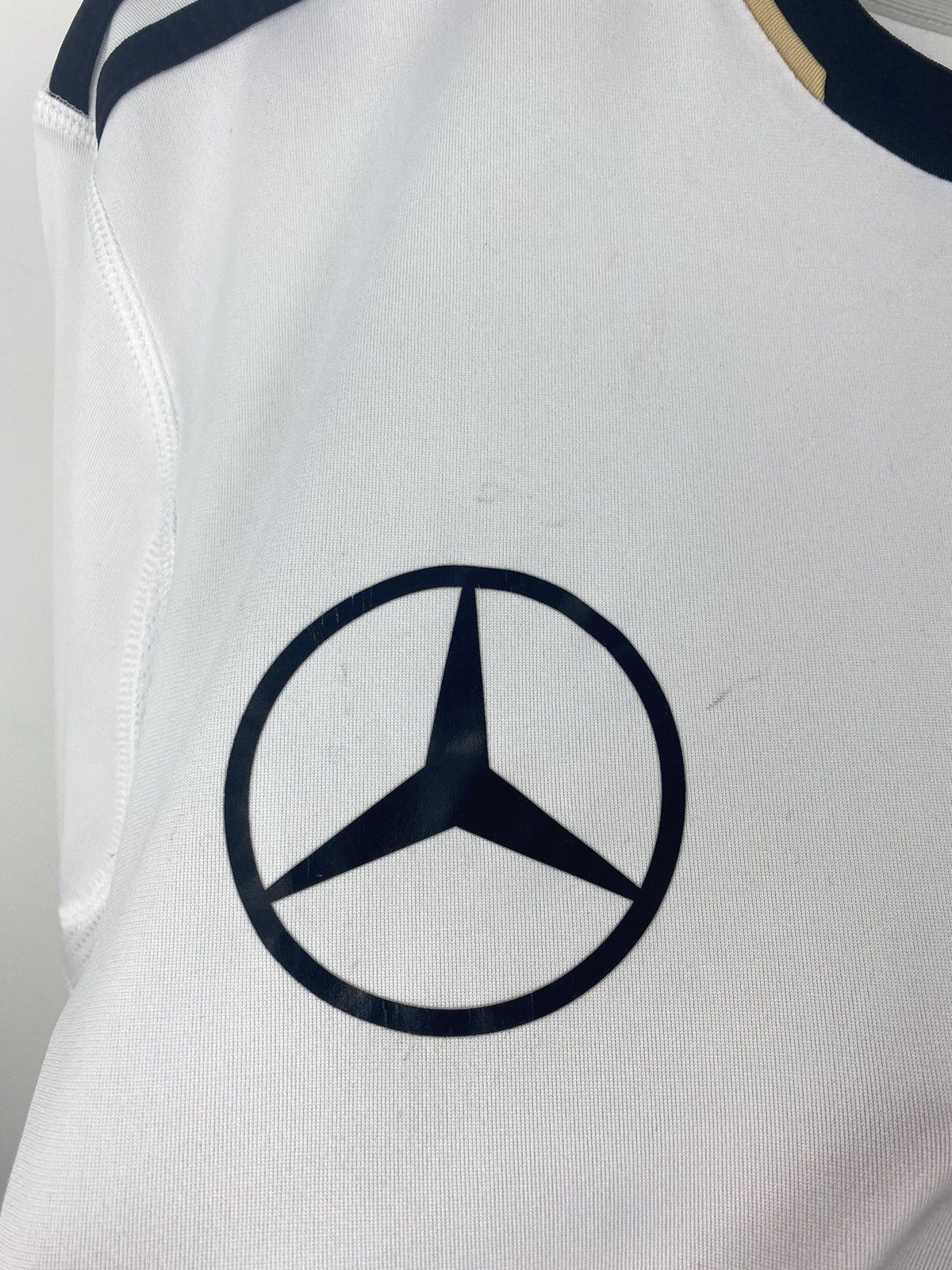 Adidas Germany 2010 2011 Adidas Mercedes Soccer Jersey France Italy Size US L / EU 52-54 / 3 - 3 Thumbnail