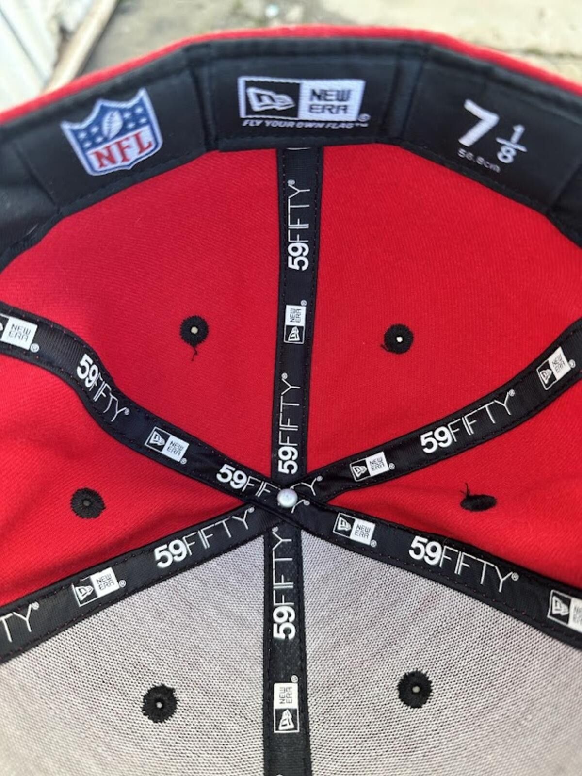 New Era SF 49ers New Era 59FIFTY Fitted Hat 7 1/8 Size ONE SIZE - 3 Thumbnail
