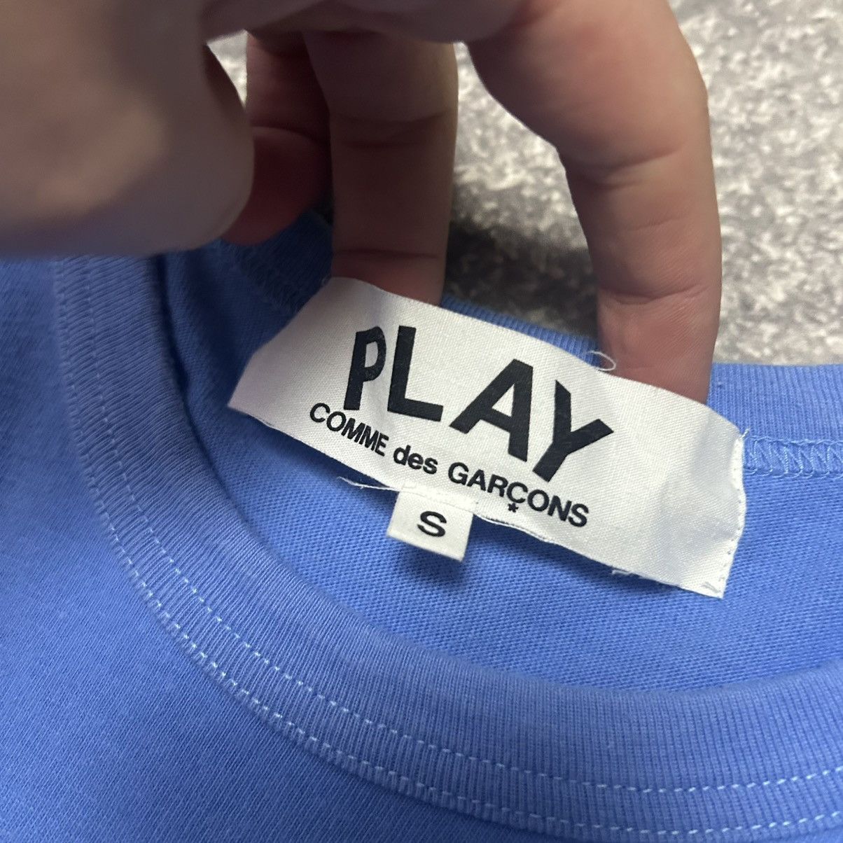 Comme des Garcons PLAY Luxury Play Comme Des Garcons Small logo basic y2k tee sizeS Size US S / EU 44-46 / 1 - 4 Thumbnail