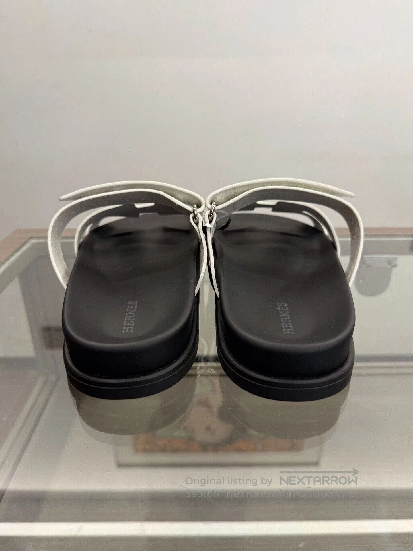 Hermes Hermes Chypre H Logo Slide Sandals. Size US 7 / EU 40 - 5 Thumbnail
