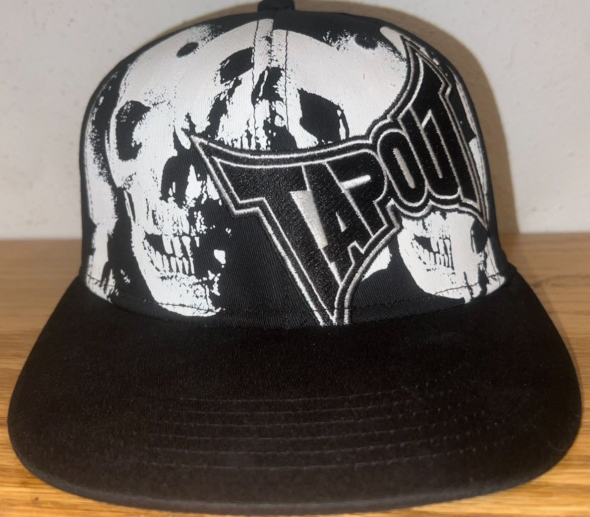 Tapout Vintage Tapout Skull Flex Fit Hat medium Size ONE SIZE - 2 Thumbnail