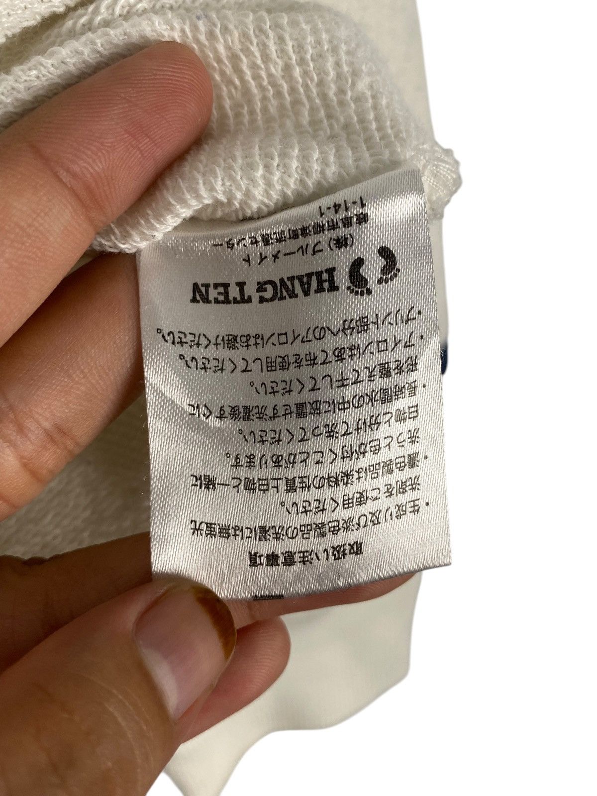 Hang Ten × Vintage Vintage Hang Ten Long Sleeve T-Shirt Crewneck White Size US M / EU 48-50 / 2 - 6 Thumbnail