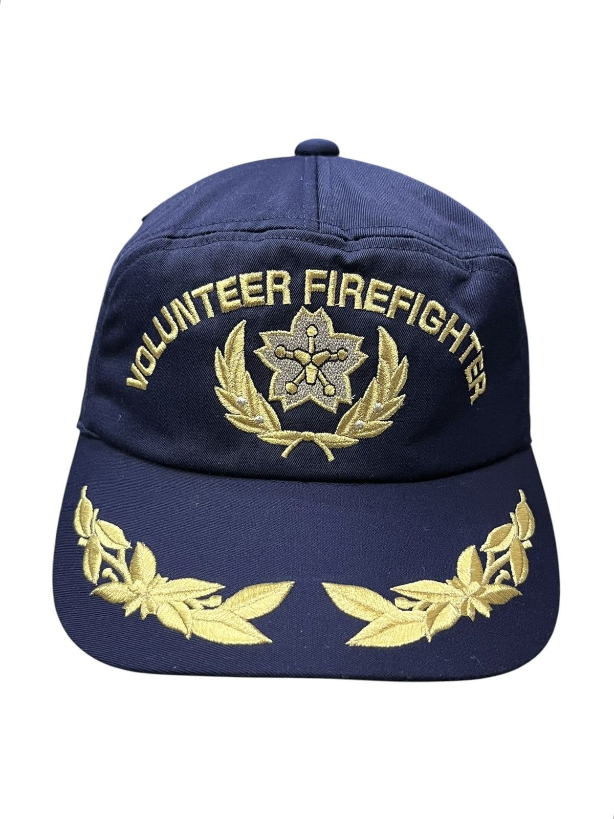 Garment Reproduction of Workers VINTAGE VOLUNTEER FIREFIGHTER TOKYO JAPAN 7-Panel Hat Size ONE SIZE - 2 Thumbnail