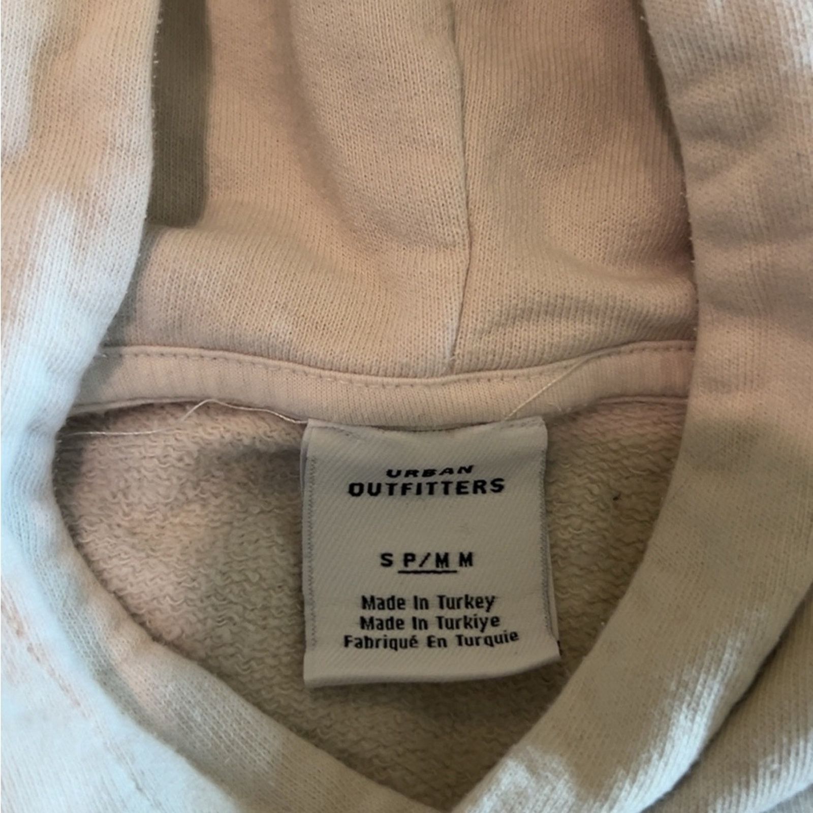 Urban Outfitters Brooklyn 1996 Hoodie in Cream and Green Size US S / EU 44-46 / 1 - 2 Thumbnail
