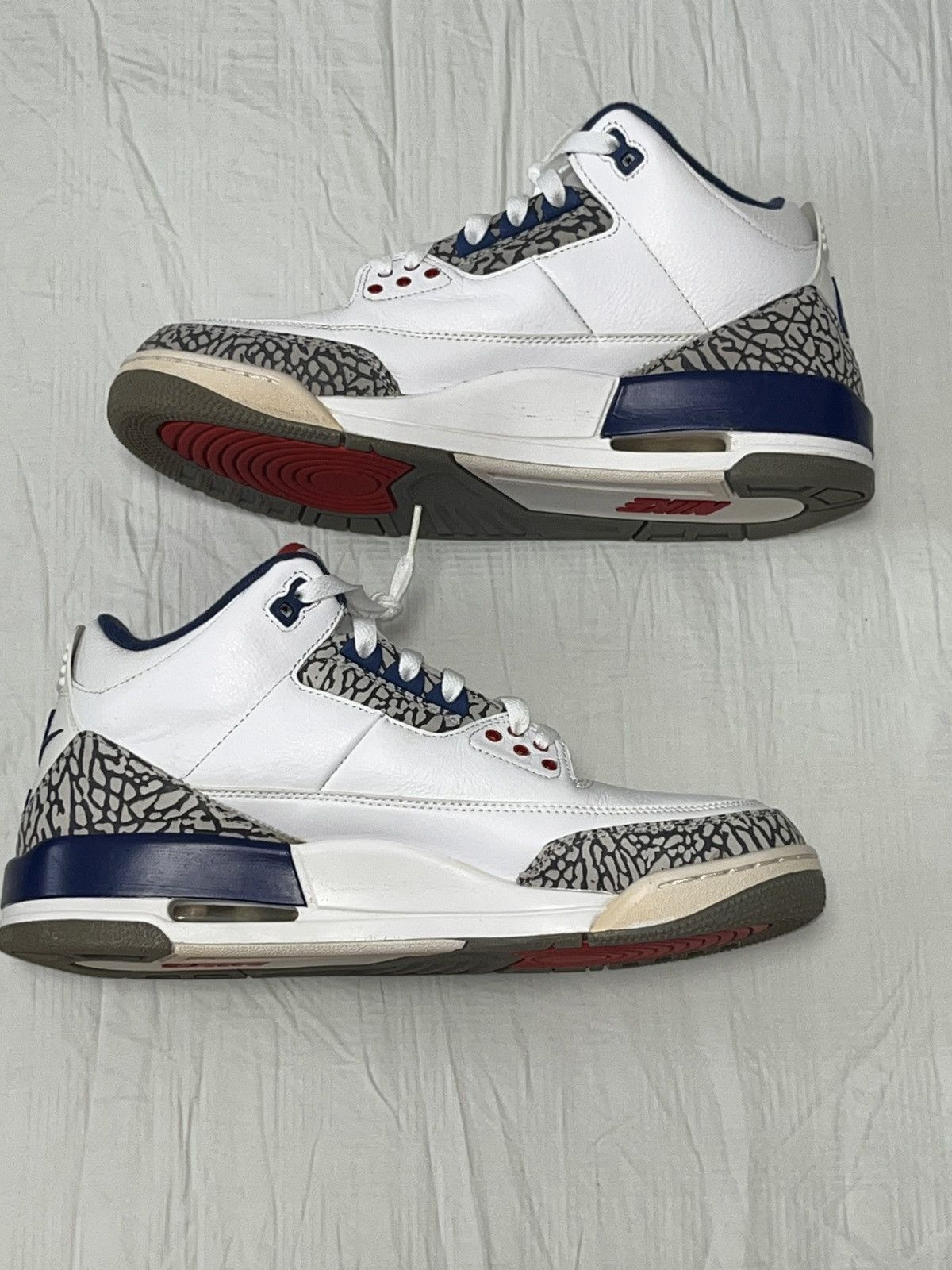 Nike Nike Air Jordan 3 “True Blue” 2016 Size US 10.5 / EU 43-44 - 5 Thumbnail