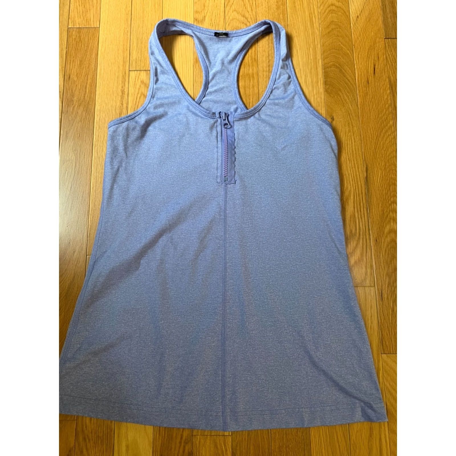 Vintage 90 Degree By Reflex Tank Top Womens Size XS Purple 1/4 Zip Racerback Sleeveless Spr/Sum/Fall Activewear Yoga Womens Size S / US 4 / IT 40 - 2 Thumbnail
