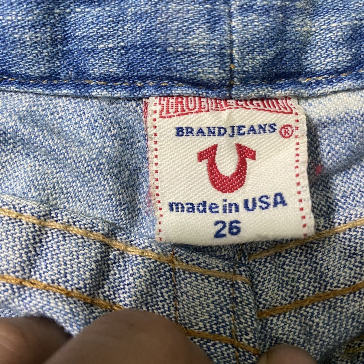True Religion Vintage True Religion Section Joey Size 26 Colour Blue Size 26" / US 2 / IT 38 - 9 Thumbnail
