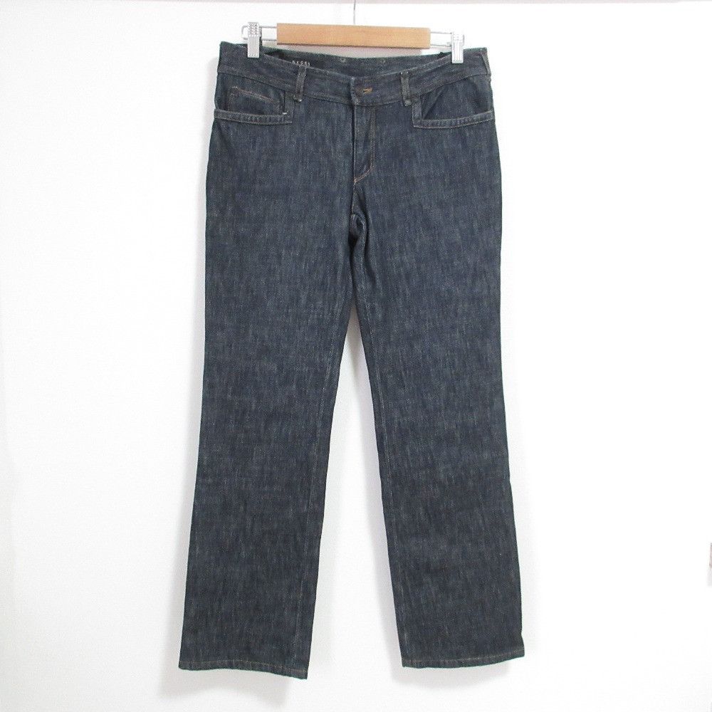 Gucci Gucci Gucci Embroidered Denim Pants Textile Jeans DUTY FREE for USA Size ONE SIZE - 1 Thumbnail