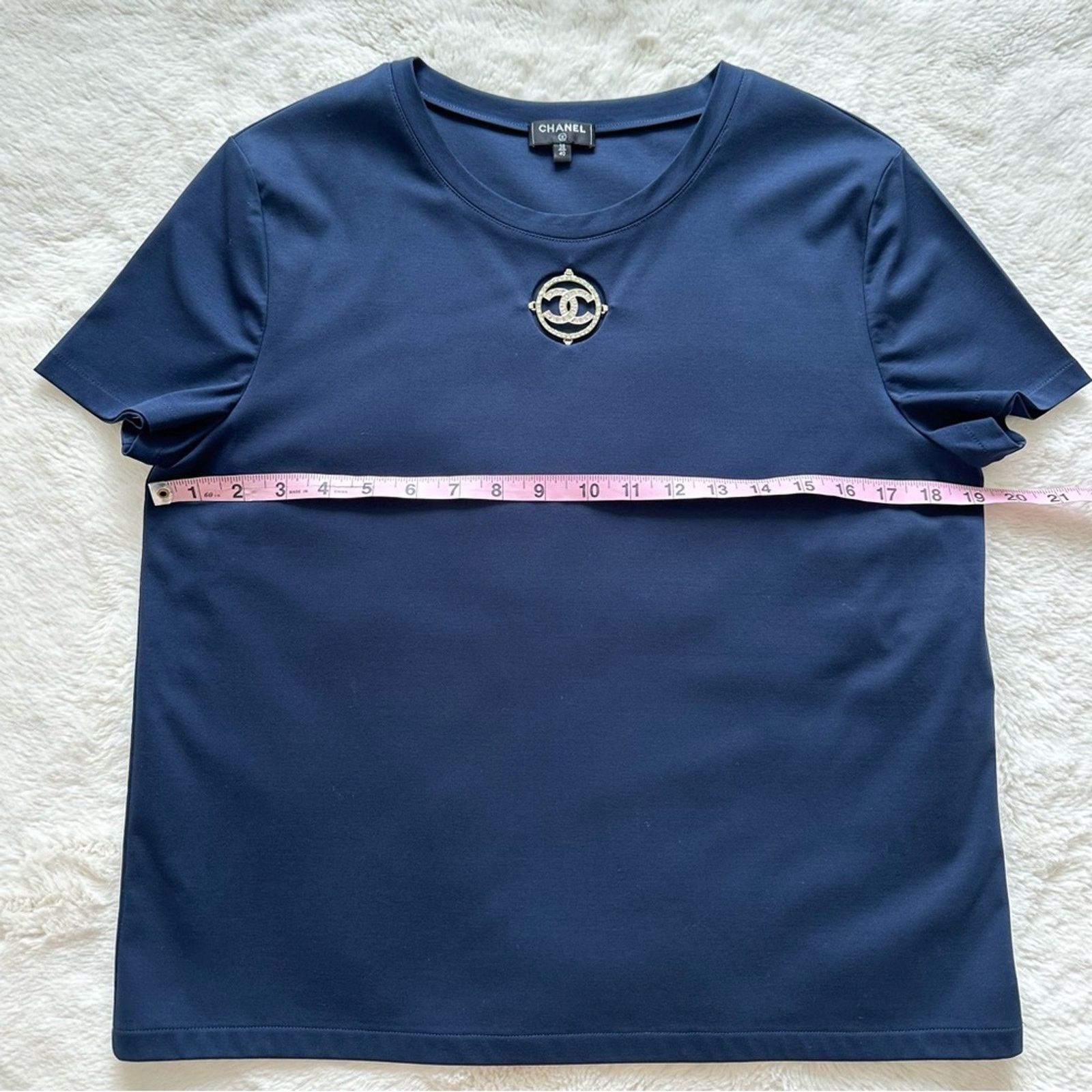 Chanel CHANEL T-shirt size 38/40 FR or 8 US Authentic Retail 1550$ Size M / US 6-8 / IT 42-44 - 10 Thumbnail