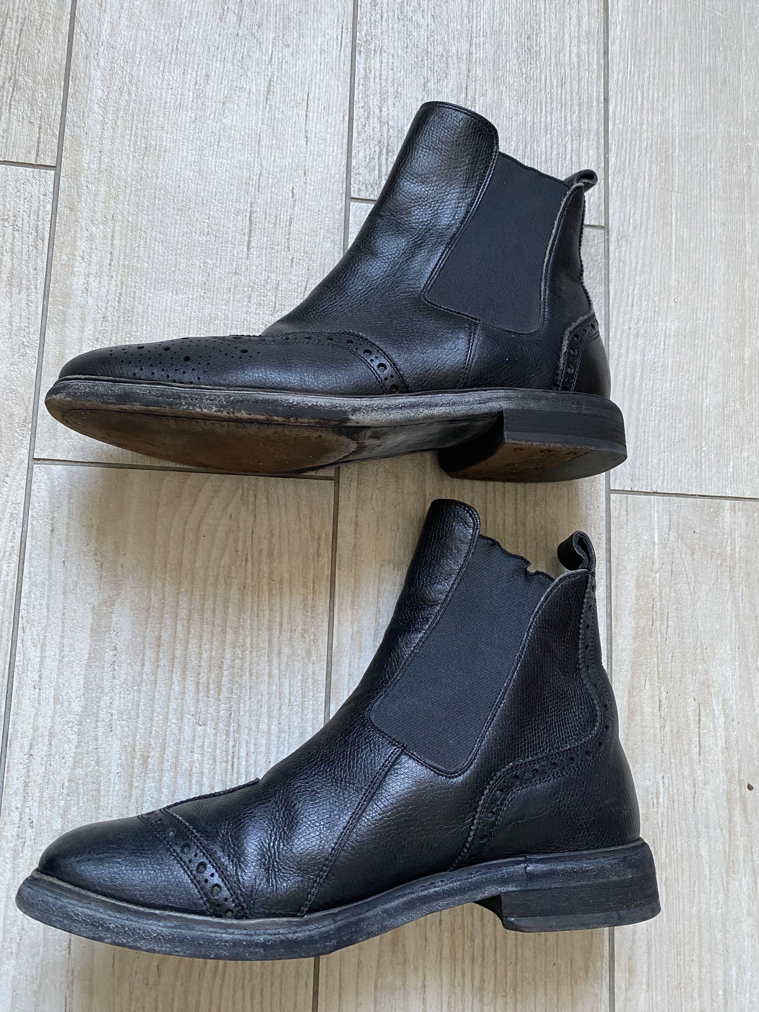 Burberry Burberry Black Chelsea Boots – Size 38 Size US 8 / IT 38 - 4 Thumbnail