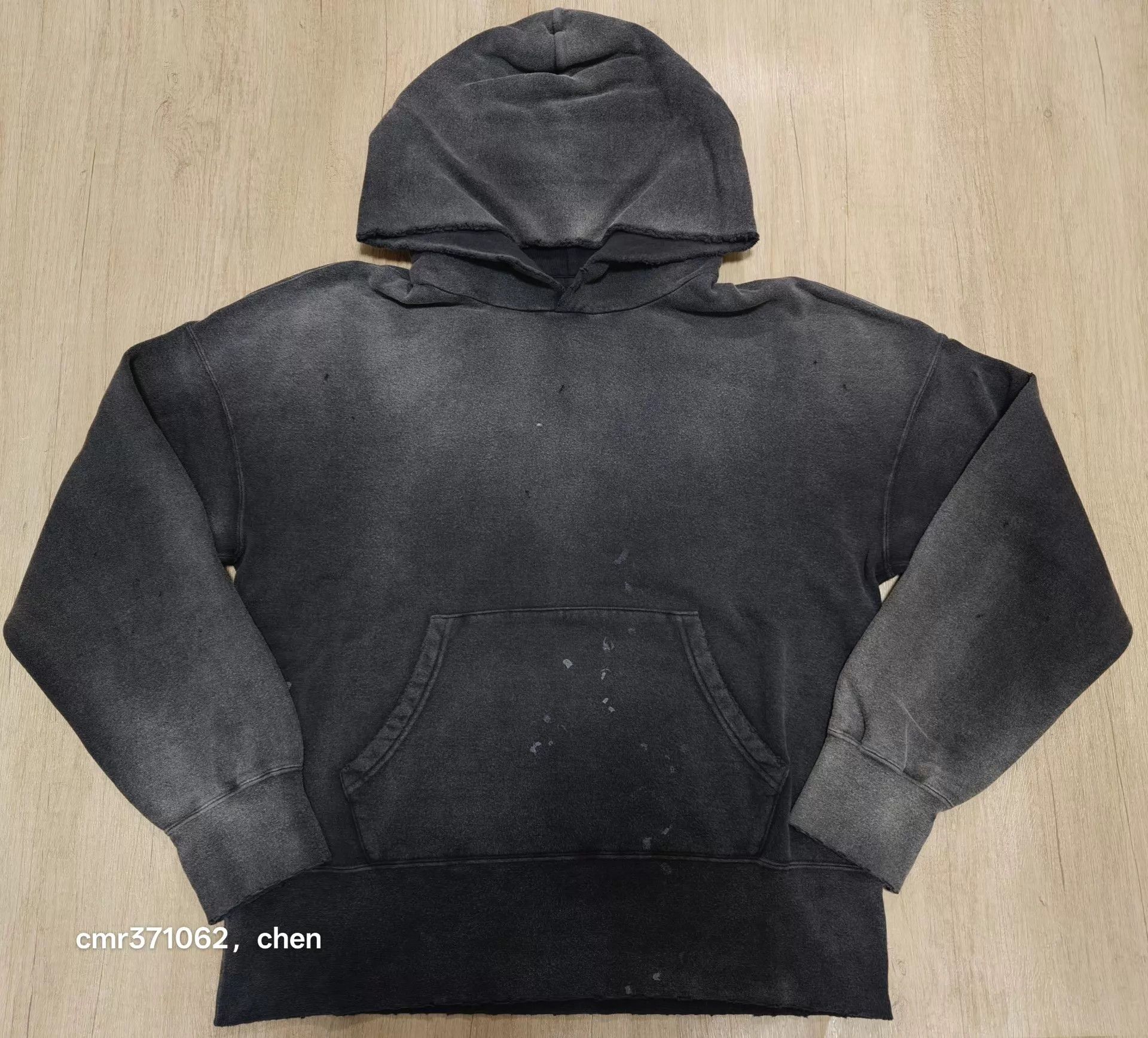 Visvim VISVIM 23SS COURT HOODIE P.O.CRASH Black 3 (s/d 1) Size US L / EU 52-54 / 3 - 1 Thumbnail