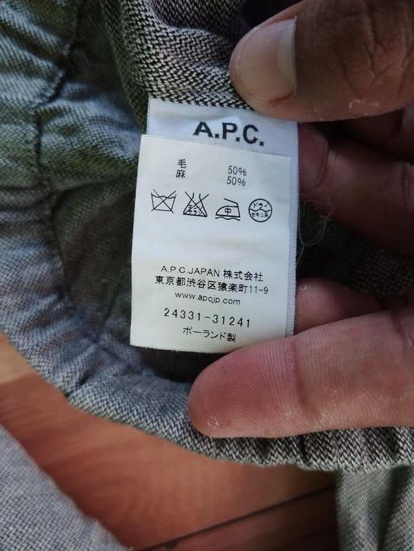 A.P.C. Jacket A.P.C Size US S / EU 44-46 / 1 - 3 Thumbnail