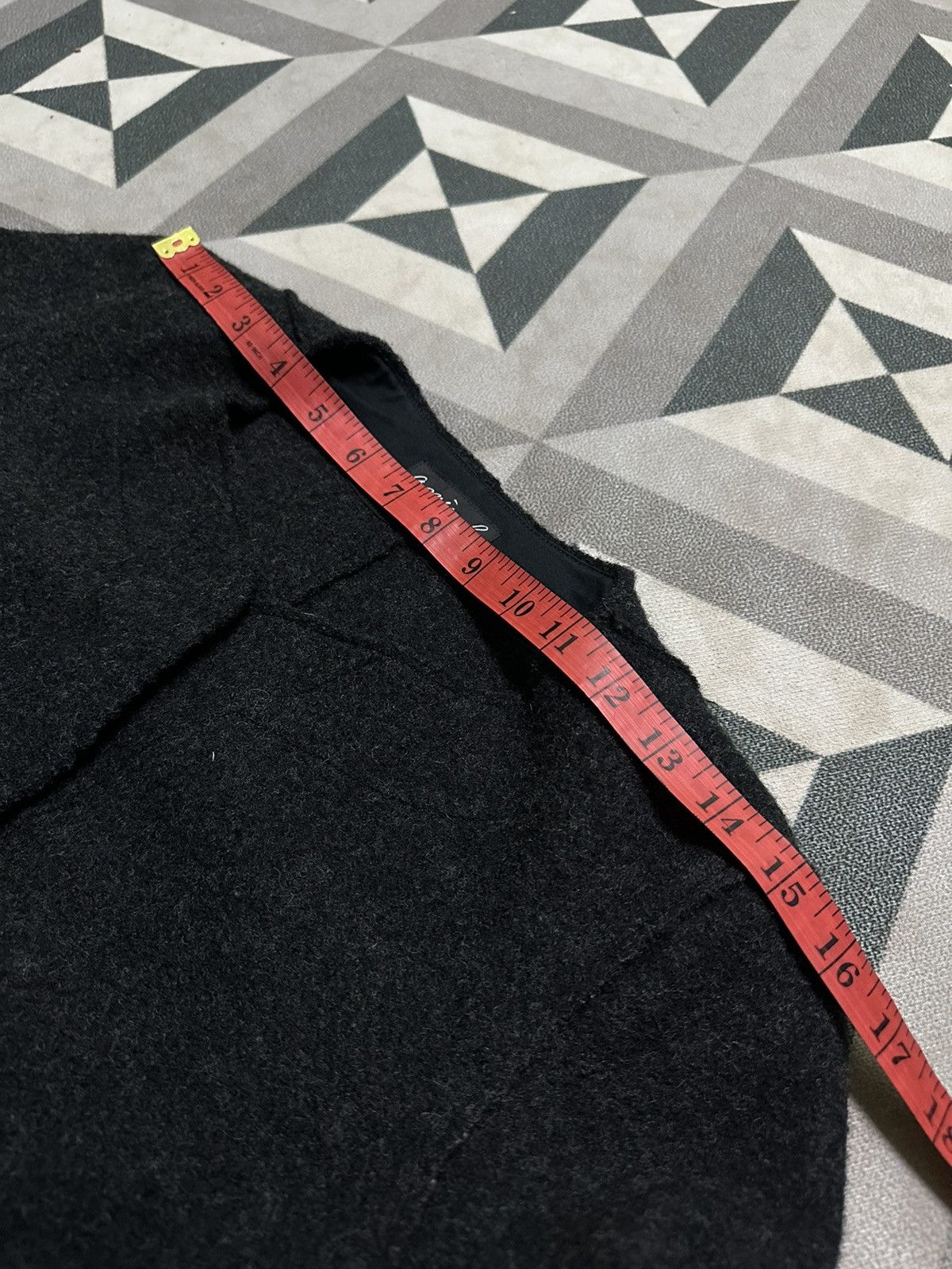 Agnes B cropped wool jacket