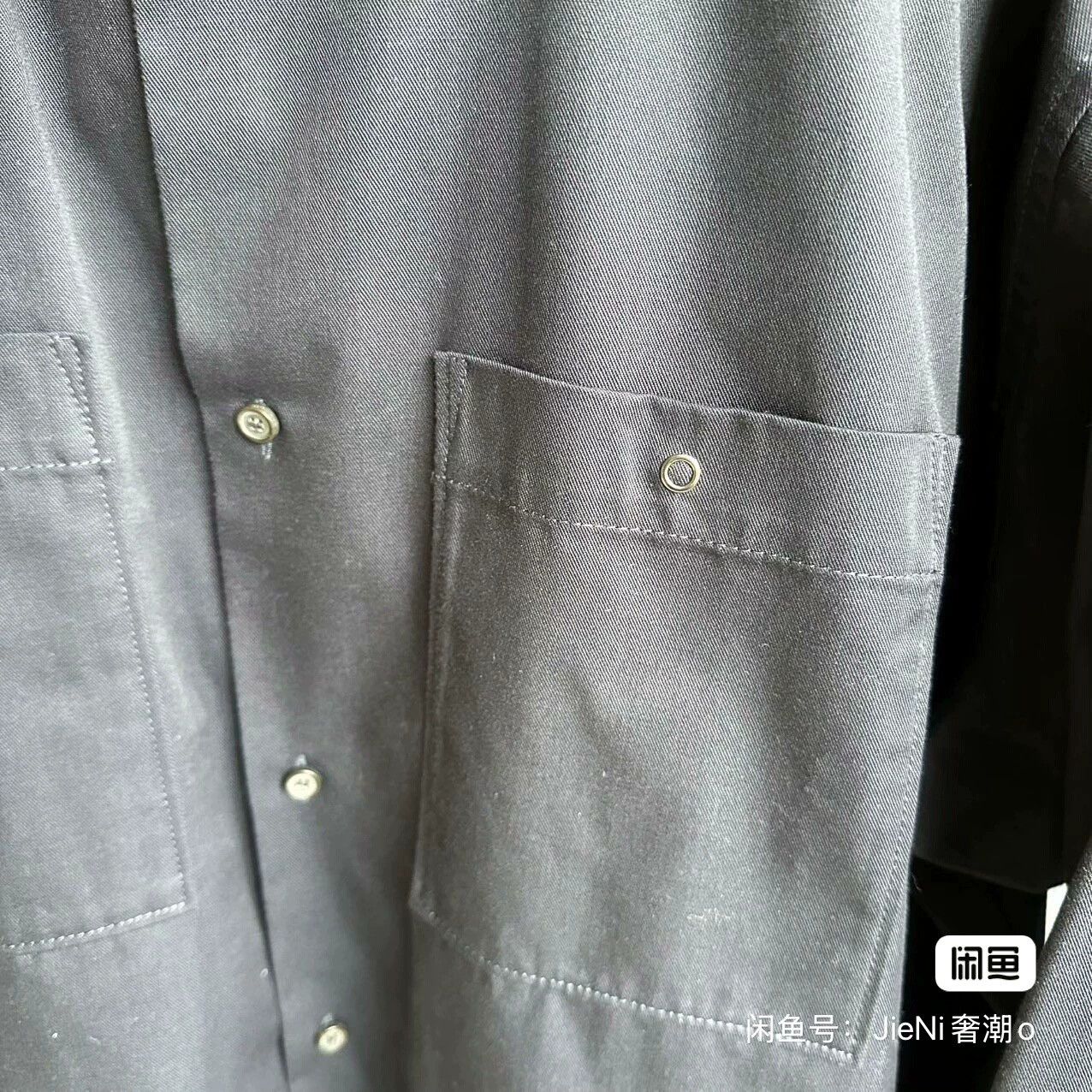 Acne Studios Acne Studios navy blue shirt jacket size 52 99new Size US L / EU 52-54 / 3 - 4 Thumbnail