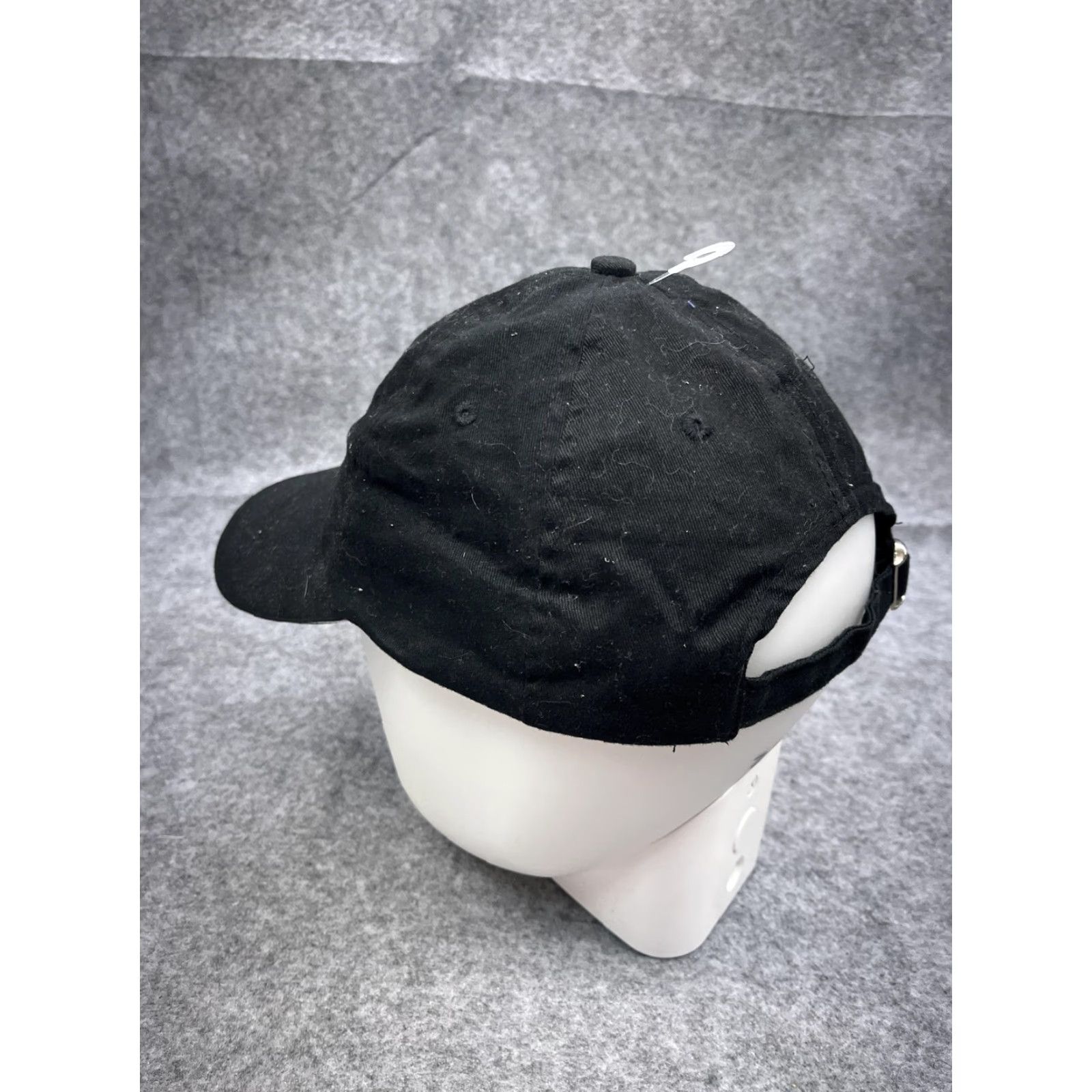 Logo 7 VINTAGE? Jack Daniel's Hat Cap Strap Back Mens One Size Black Old No 7 Whiskey Logo Size ONE SIZE - 6 Thumbnail