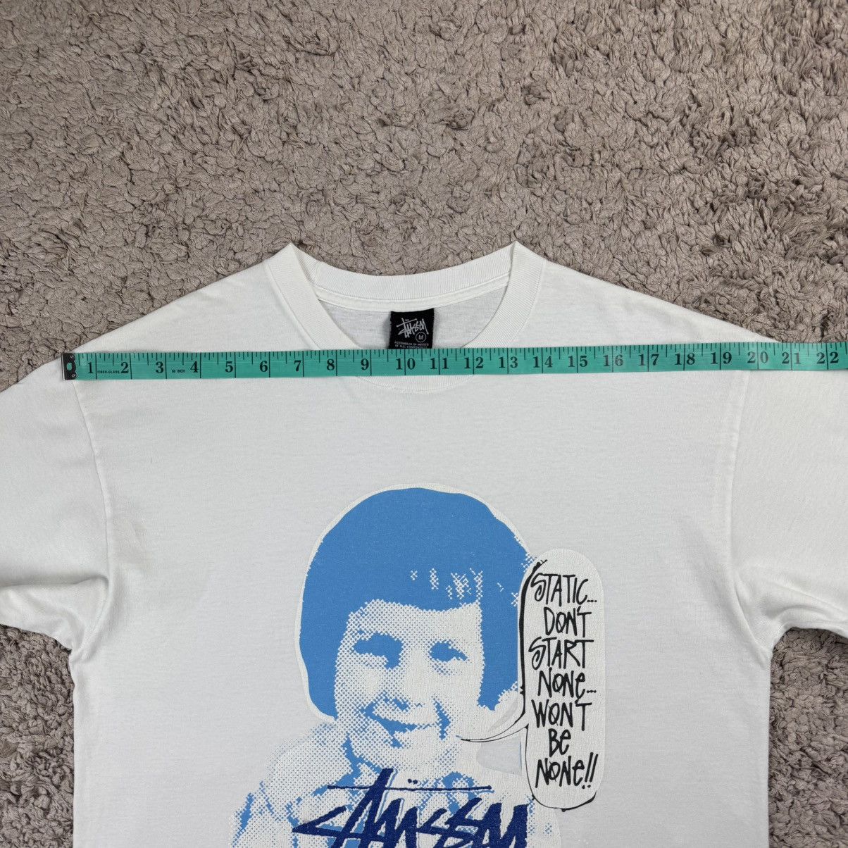 Stussy Vintage Stussy Static Child Photo T-shirt Size US M / EU 48-50 / 2 - 17 Thumbnail