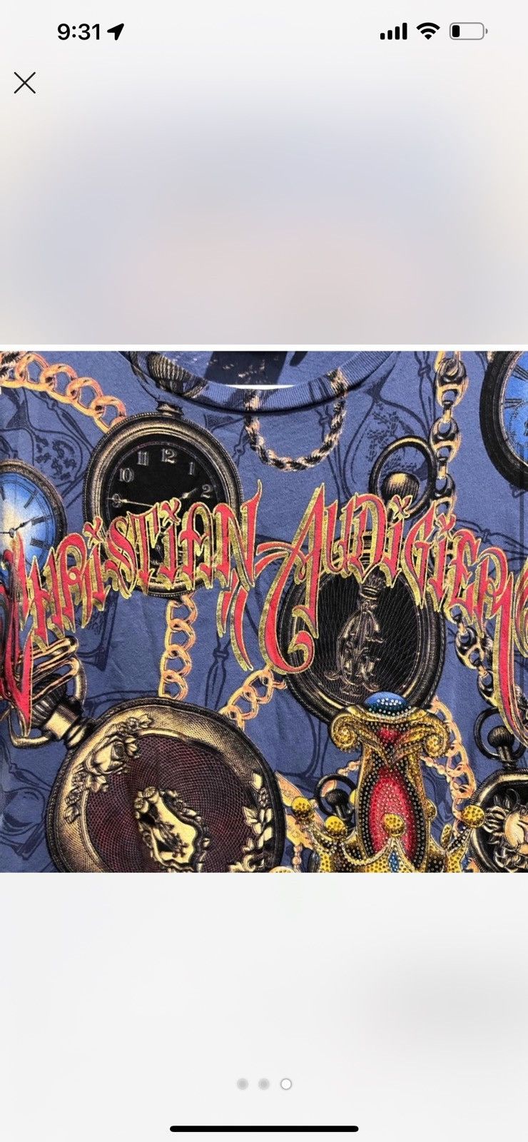 Christian Audigier Gem Christian Aguirre shirt Size US S / EU 44-46 / 1 - 3 Thumbnail