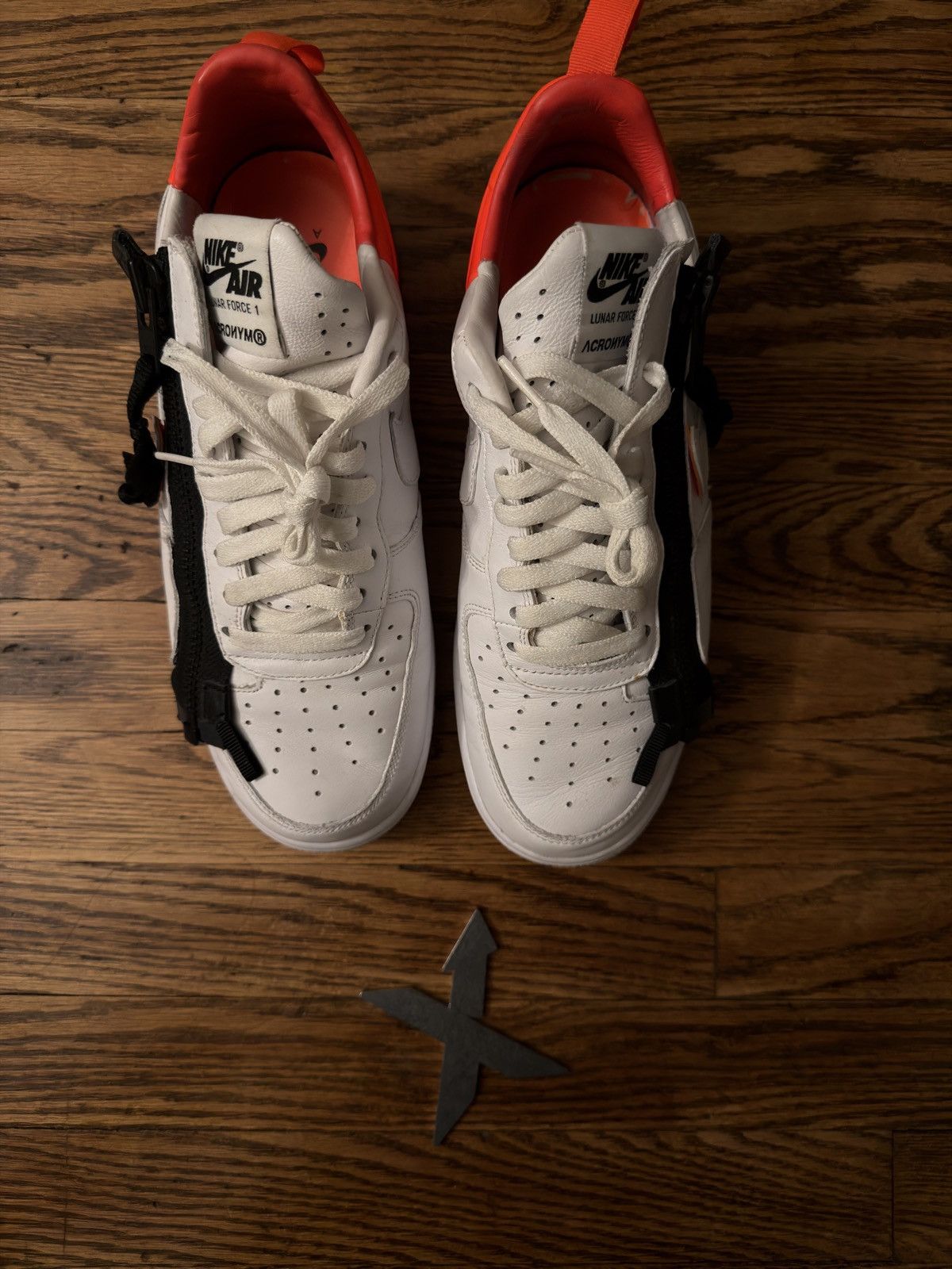 Acronym × Nike Acronym x Nike Crimson Lunar Force 1 Size US 9 / EU 42 - 3 Thumbnail