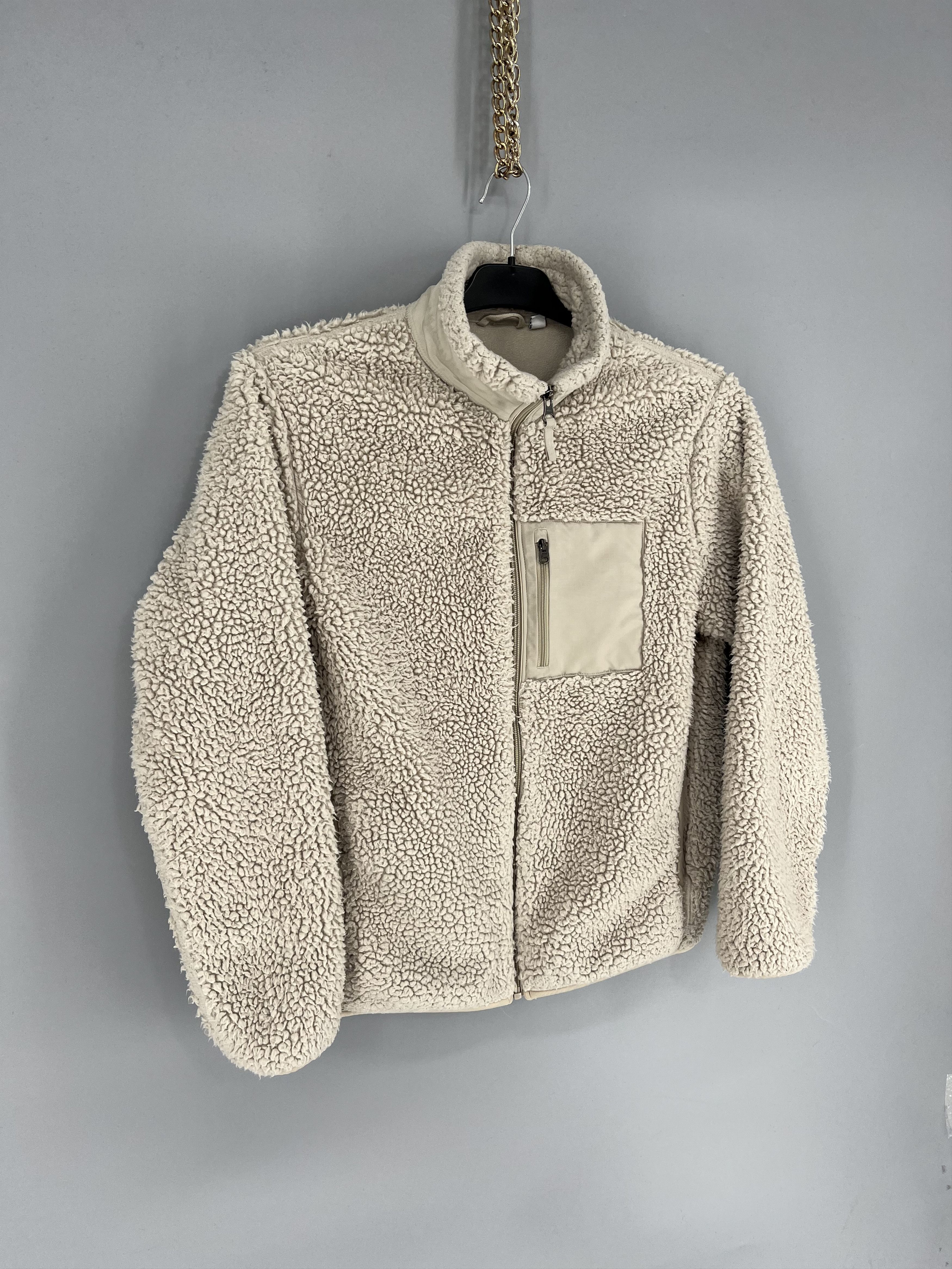 Japanese Brand × Uniqlo Vintage Y2K Uniqlo Sherpa White High Pile Fleece Size S / US 4 / IT 40 - 2 Thumbnail
