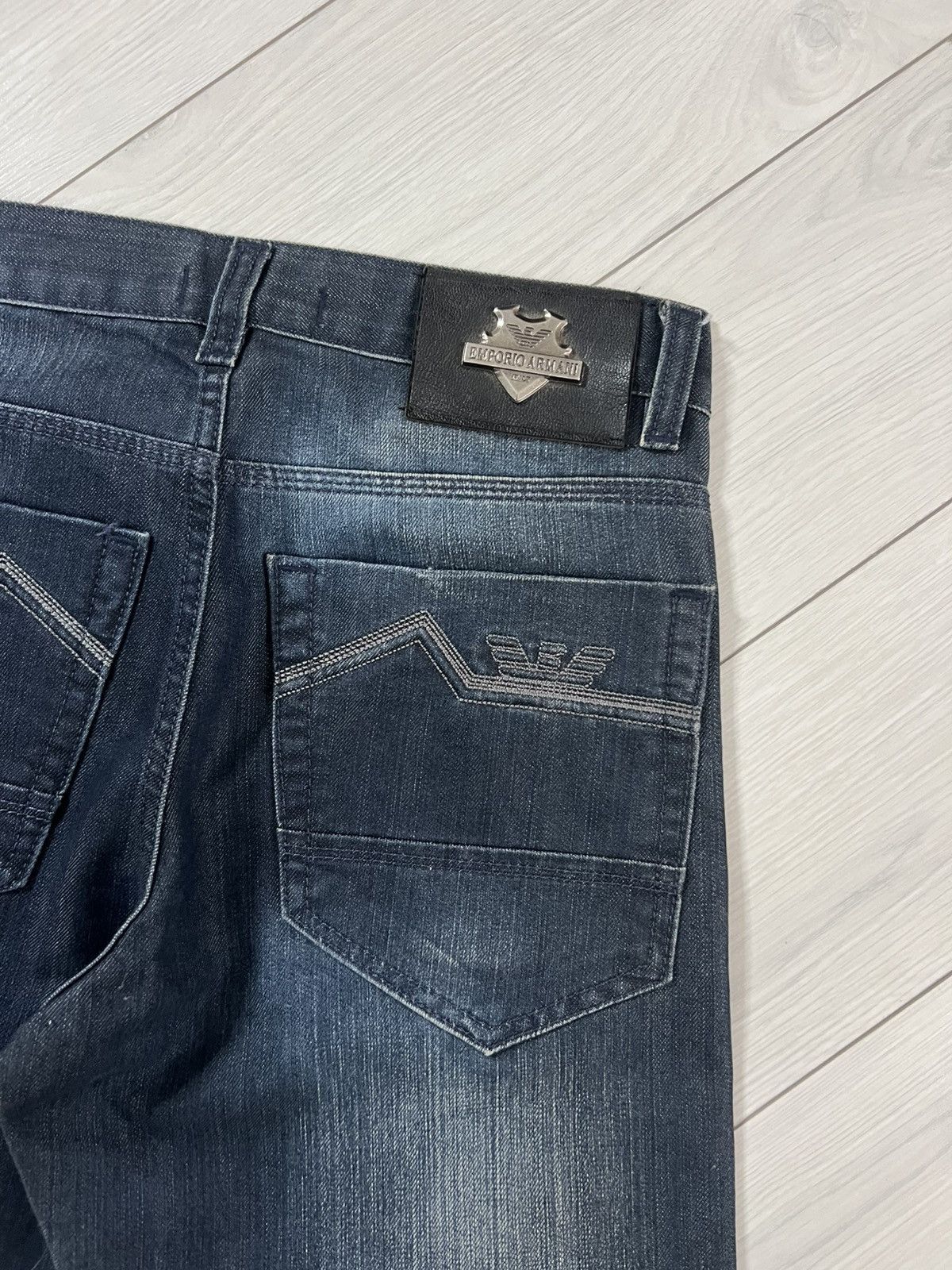 Vintage Rare Flared Kapital Vibe! Distressed Crazy Y2k Jeans Vintage Size US 31 - 5 Thumbnail