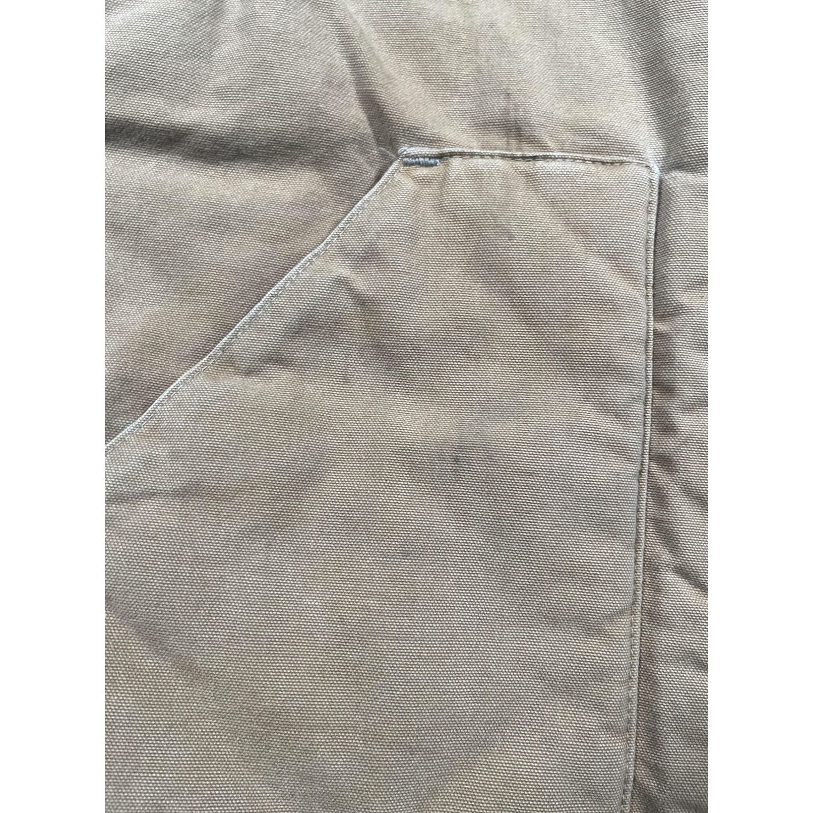 Carhartt VINTAGE Carhartt Vest Mens 2XL Brown Quilted Insulated Zip Lined Workwear USA Size US XXL / EU 58 / 5 - 7 Thumbnail