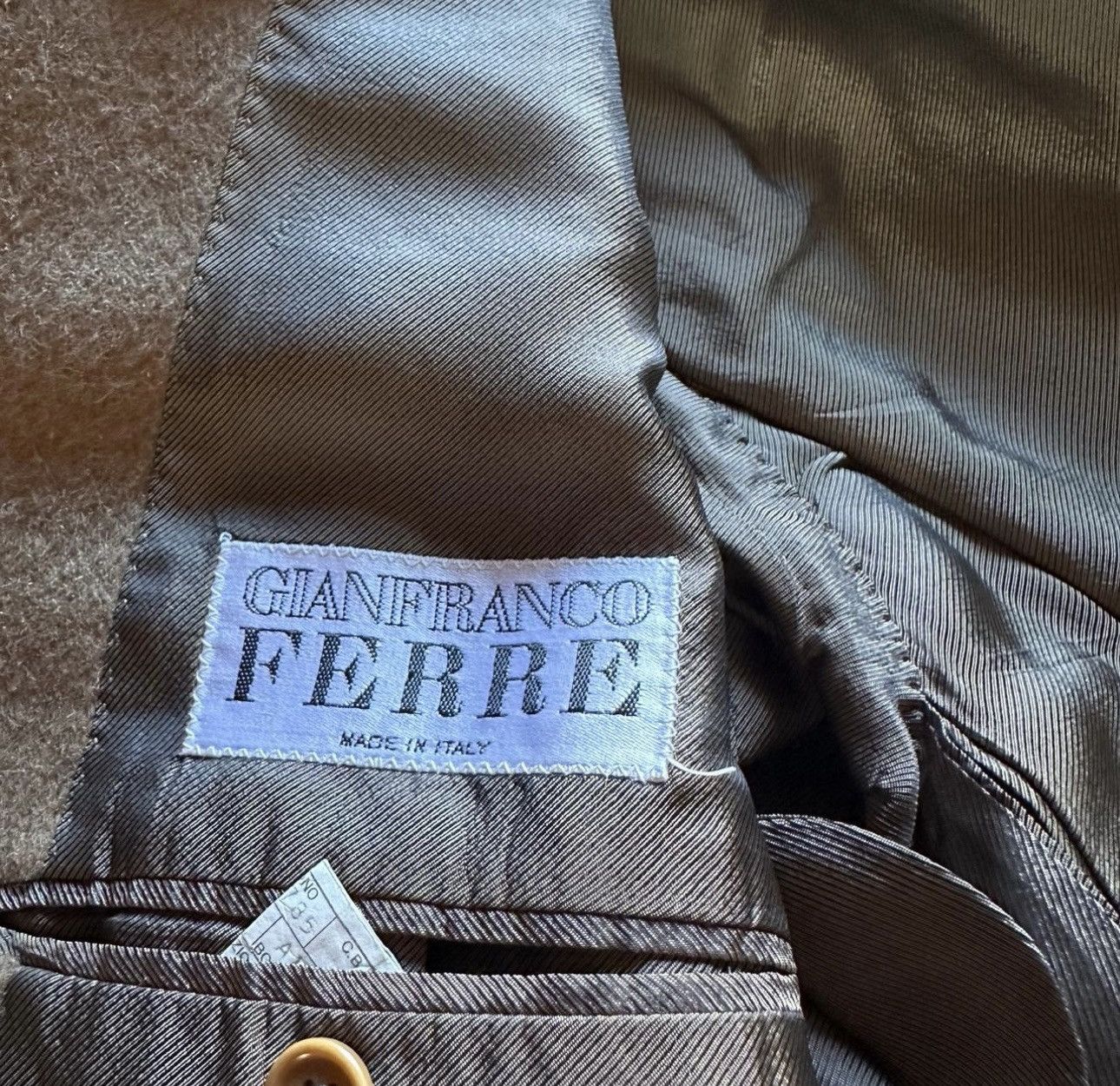 Gianfranco Ferre Gianfranco Ferré 100% Alpaca Blazer - Made in Italy Size 42R - 4 Thumbnail