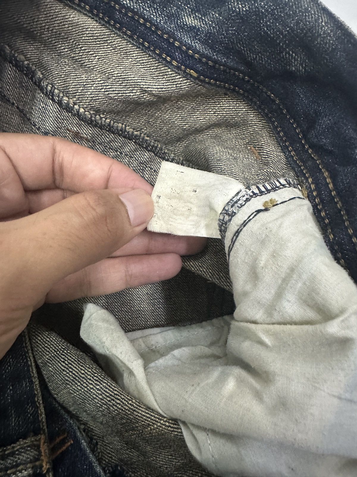 Japanese Brand × Vintage Cross Distressed Jeans Size US 33 - 9 Thumbnail